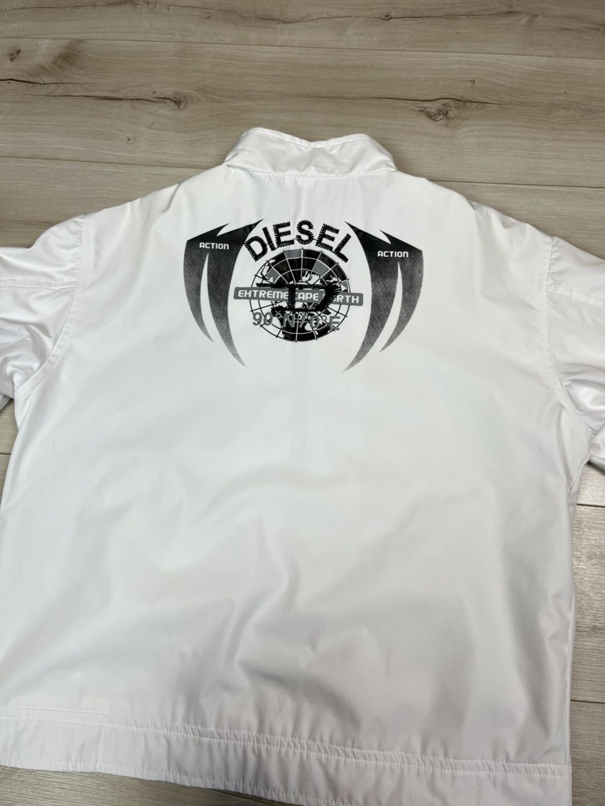 Diesel Vintage Diesel Big Logo Jacket Streetwear Retro Hype Y2K 90s Size US L / EU 52-54 / 3 - 7 Thumbnail