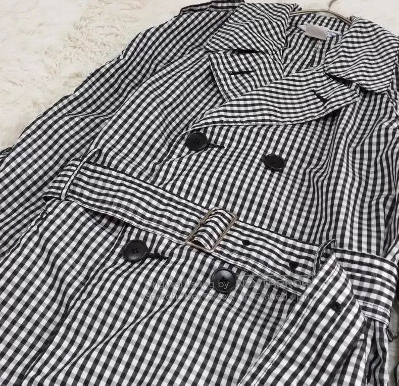 Comme des Garcons Comme Des Garcons Classic checkered trench coat, double-br Size M / US 6-8 / IT 42-44 - 3 Thumbnail