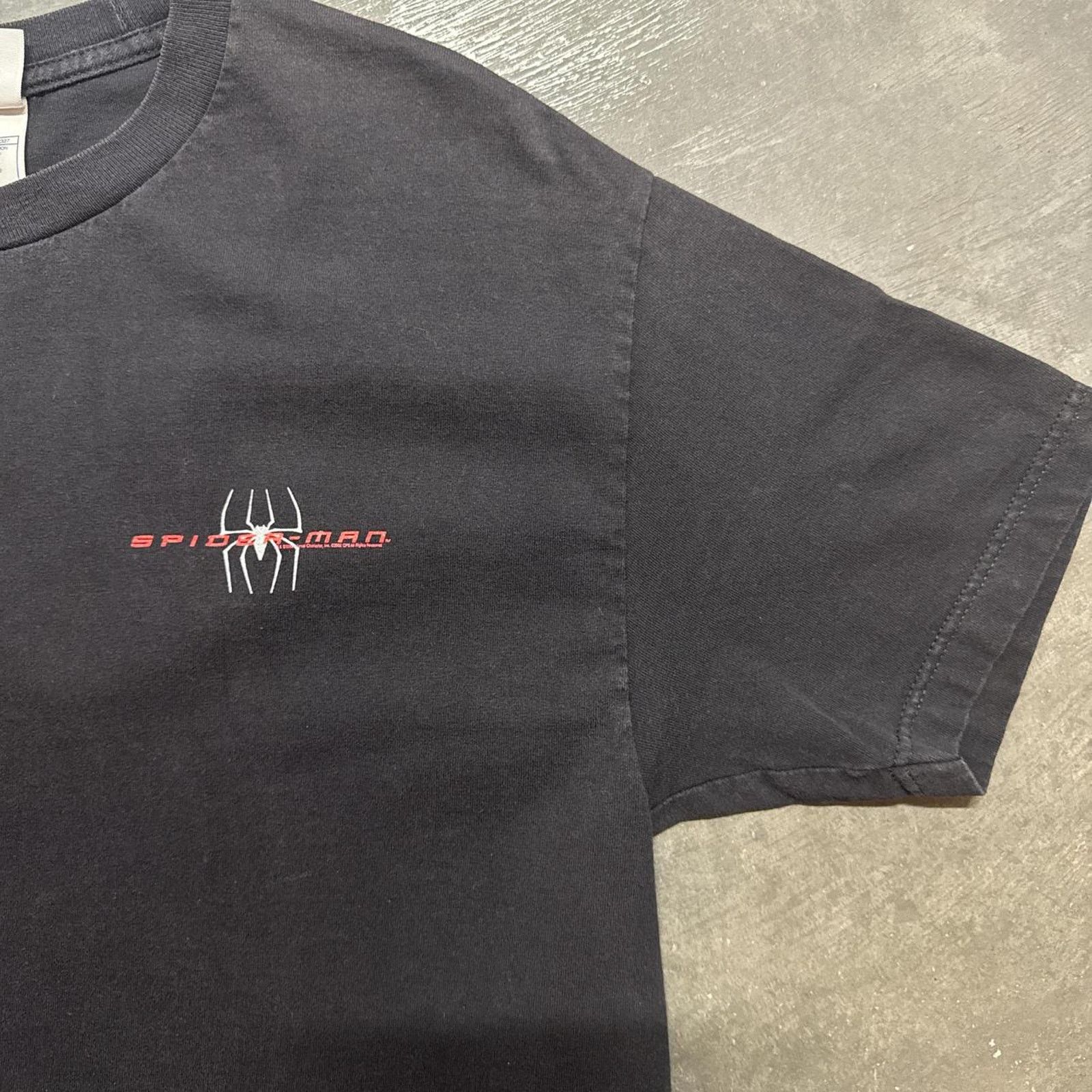 Vintage Spider-Man Tobey Maguire Vintage Movie Promo T-Shirt Size US L / EU 52-54 / 3 - 6 Thumbnail