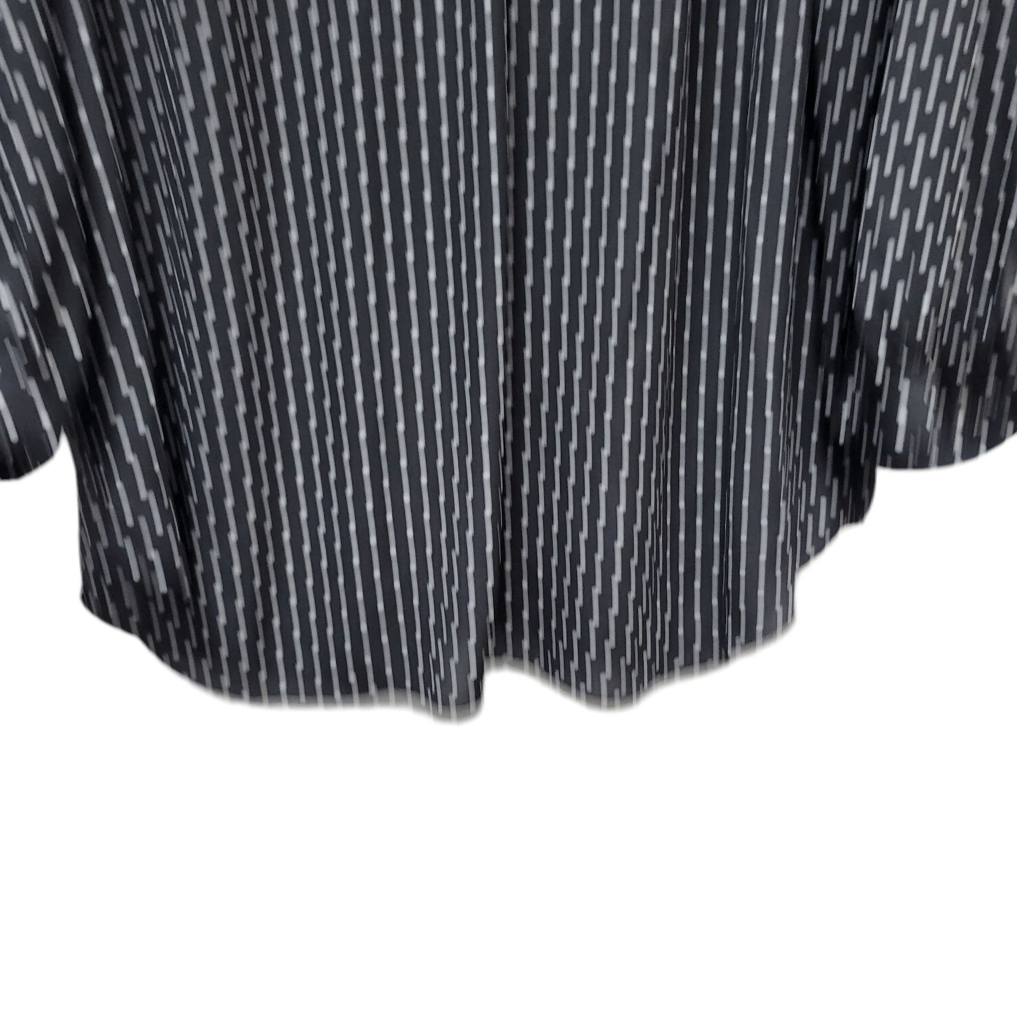 Vince Camuto Vince Camuto Vneck Polka-dot Long-Sleeves Top Blouse Size 2X Size XXL / US 16-18 / IT 52-54 - 5 Thumbnail