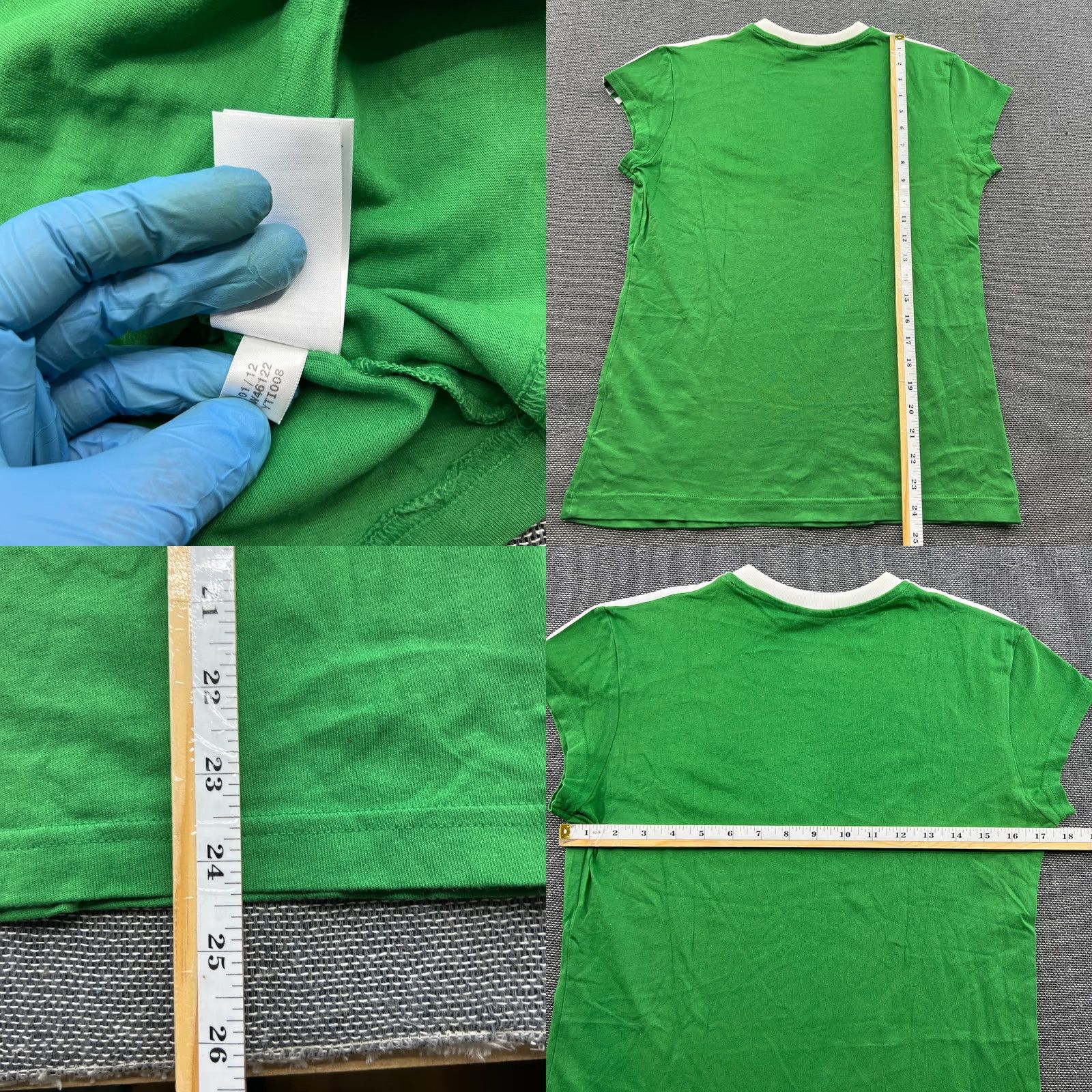 Adidas adidas Germany 2012 Retro Womens T-Shirt Green V Neck Soccer Football Shirt Ladies Size 40 Women's Nike Size S / US 4 / IT 40 - 8 Thumbnail
