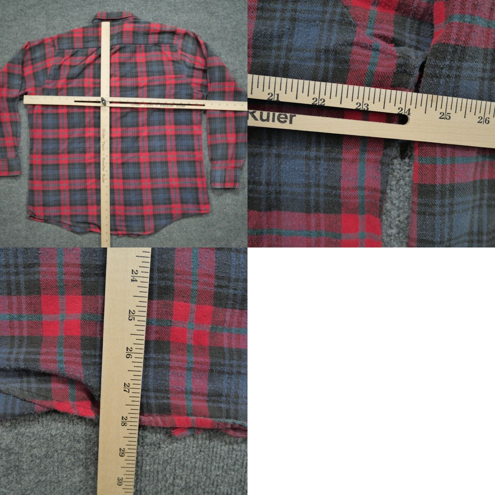 Vintage VINTAGE Raintree Country Flannel Shirt Mens L Red Plaid Button Up 80s Size US L / EU 52-54 / 3 - 8 Thumbnail
