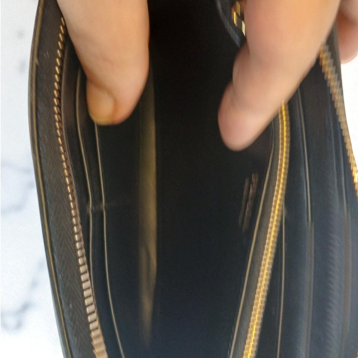 Prada Prada Tessuto Nylon Quilted Zip Around Wallet in Black Size ONE SIZE - 13 Thumbnail