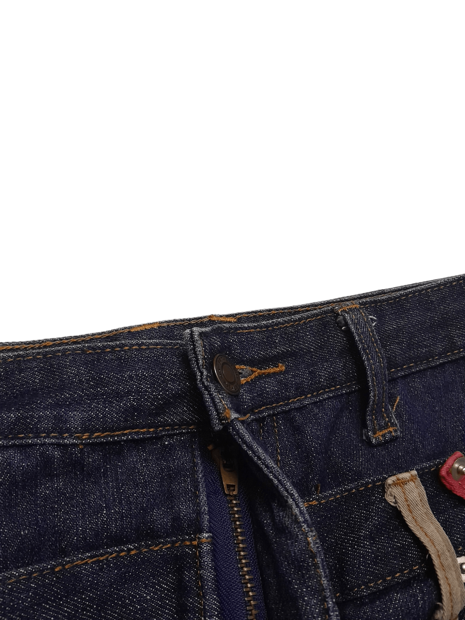 Japanese Brand BRTH BREATH JAPAN dOUBLE Waist Denim (S239) Size US 33 - 5 Thumbnail