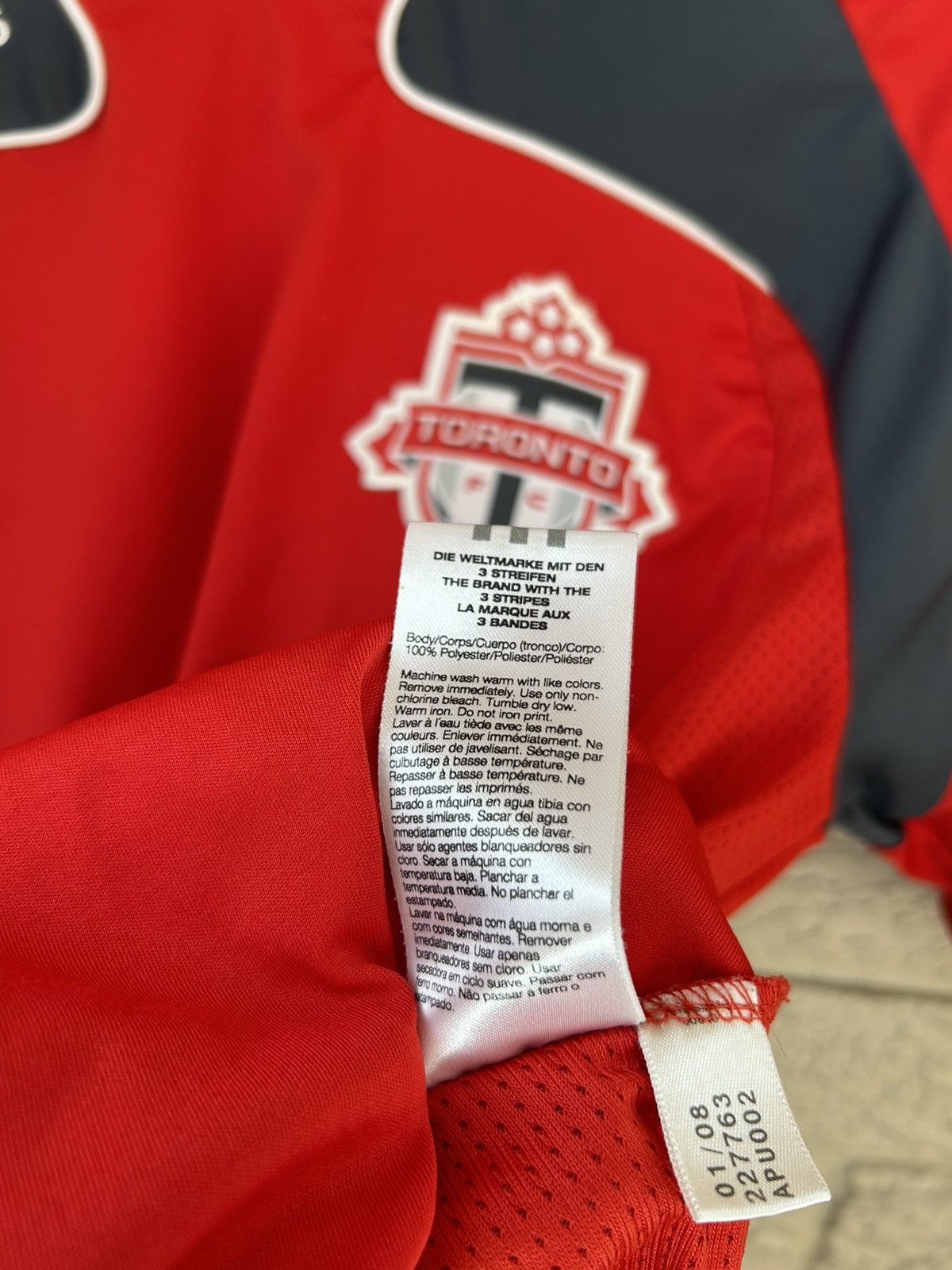 Adidas × Vintage Vintage Adidas Toronto FC 2008 Soccer Jersey Size US S / EU 44-46 / 1 - 12 Thumbnail