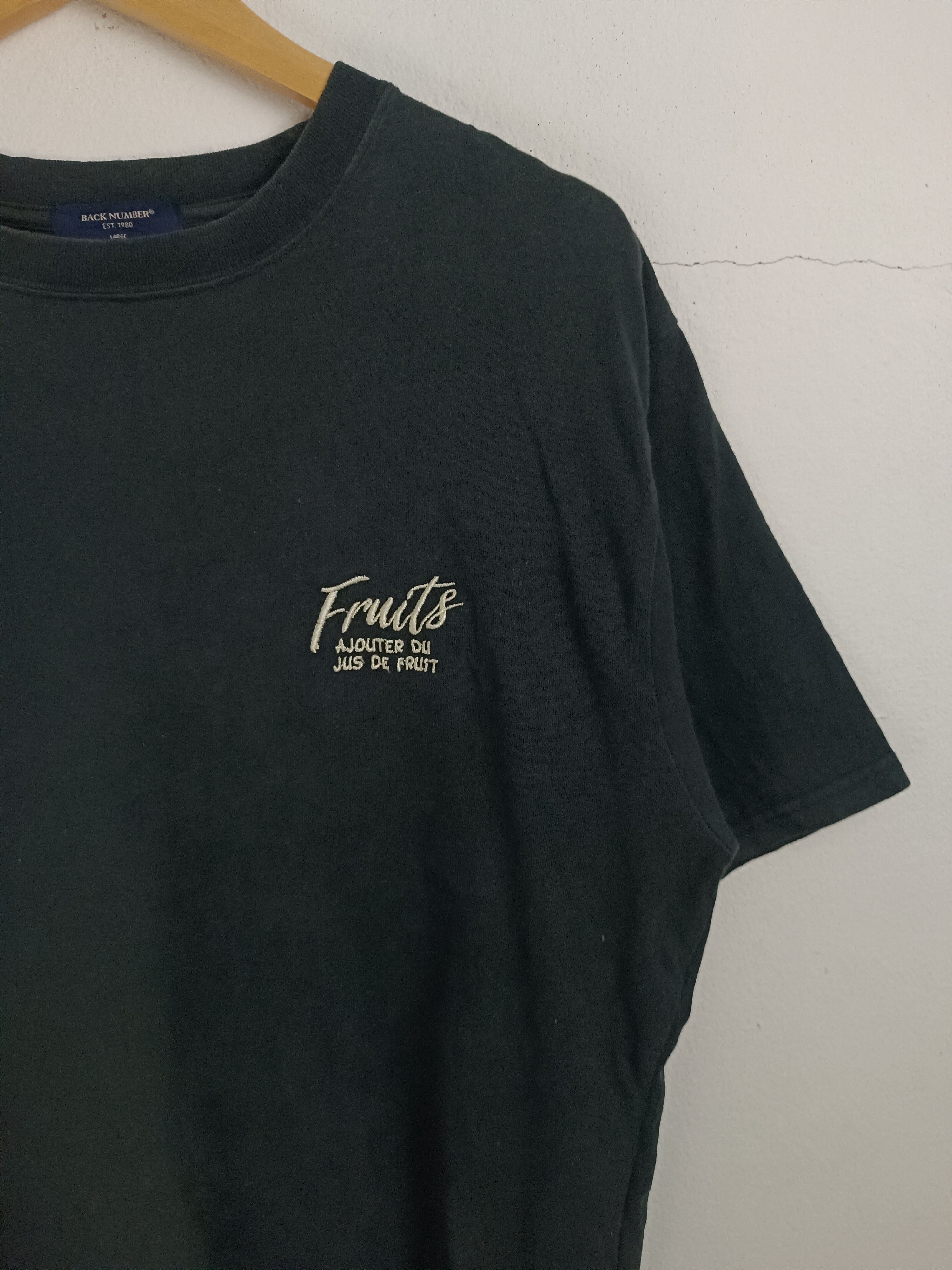 Japanese Brand VINTAGE BACK NUMBER COCKTAIL DE FRUIT EMBROIDERY VERY RARE Size US L / EU 52-54 / 3 - 15 Thumbnail