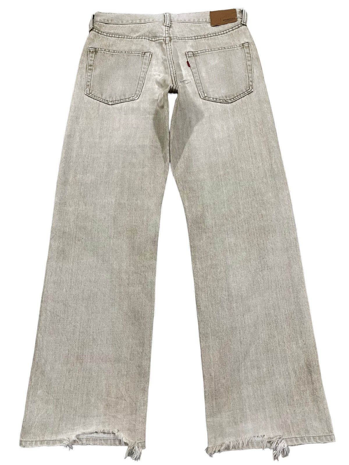 14th Addiction Vintage Japanese Brand Faded Wash Style Baggy Jeans Size US 30 / EU 46 - 2 Thumbnail