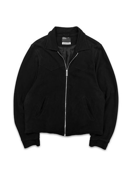 AW23 Enfants Riches Deprimes Suede Black ‘Western’ Jacket