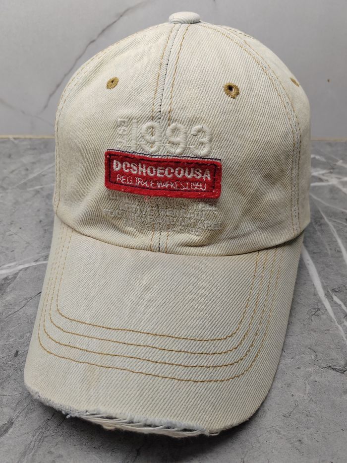 DC Vintage Dcshoecousa Distressed Style Cap Hat Size ONE SIZE - 1 Thumbnail
