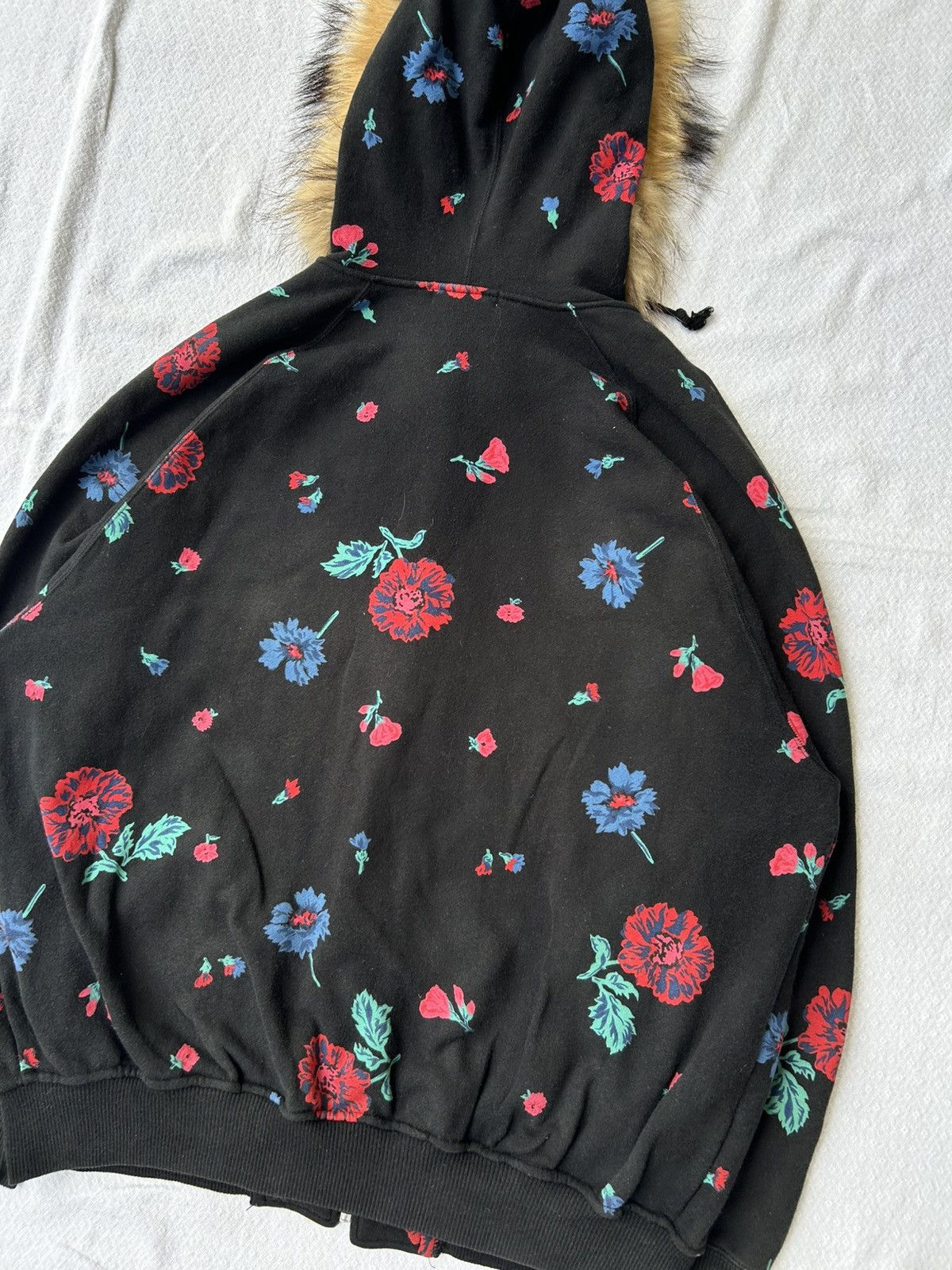 Japanese Brand Composition by kenzo fur hoodie flowers zip style ifsix lgb Size US M / EU 48-50 / 2 - 5 Thumbnail