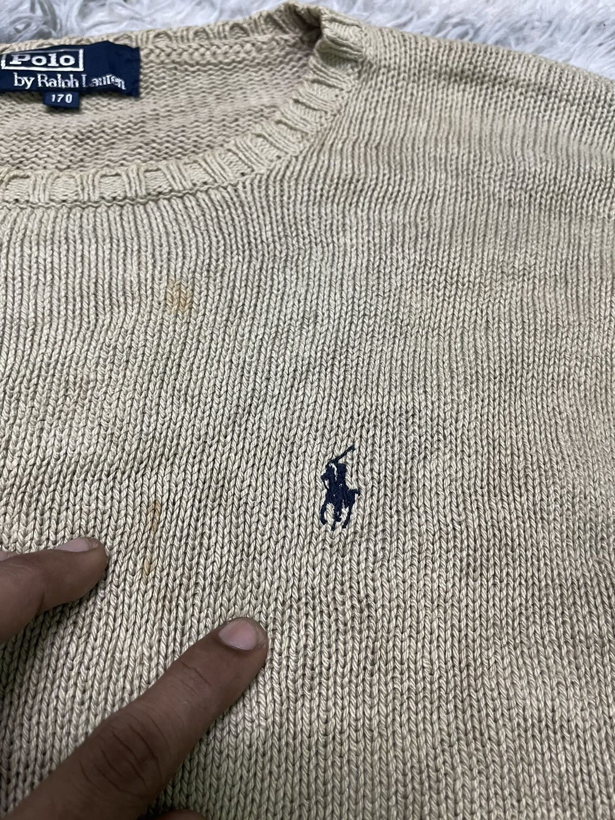 Polo Ralph Lauren × Vintage 90s POLO RALPH LAUREN KNITWEAR CREWNECK Size US M / EU 48-50 / 2 - 8 Thumbnail