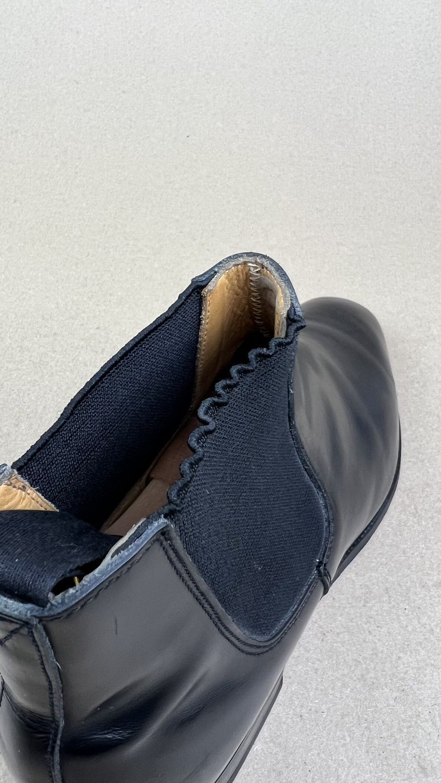 Alfred Sargent Alfred Sargent x Shiptov Boots Leather Chelsea Shoes Black Size US 10 / EU 43 - 8 Thumbnail