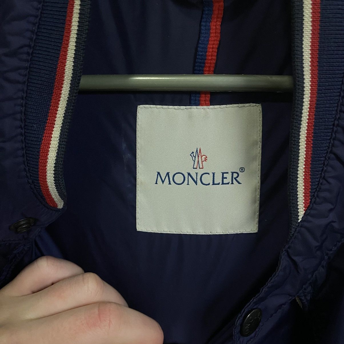Moncler Vintage Moncler Nylon Jacket Rare Size US L / EU 52-54 / 3 - 10 Thumbnail