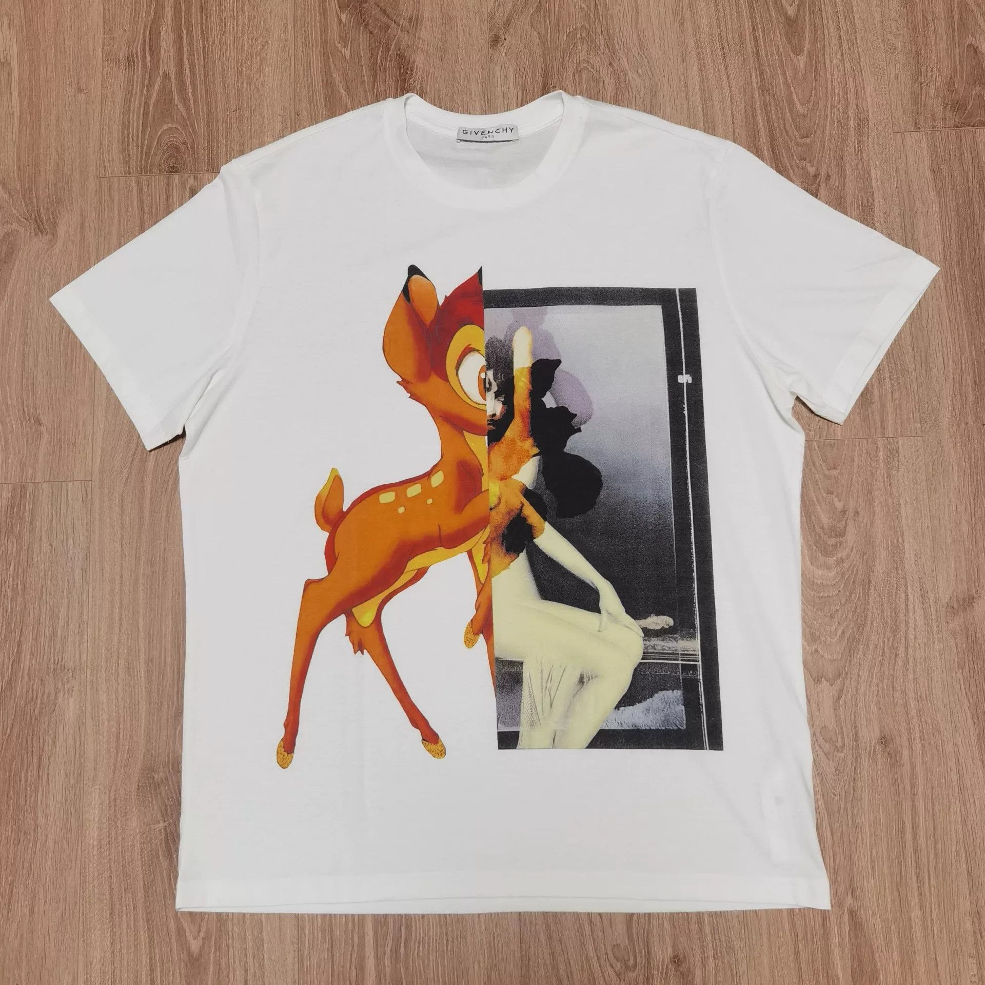 Givenchy GIVENCHY Bambi Short-Sleeve T-Shirt Size US L / EU 52-54 / 3 - 1 Thumbnail