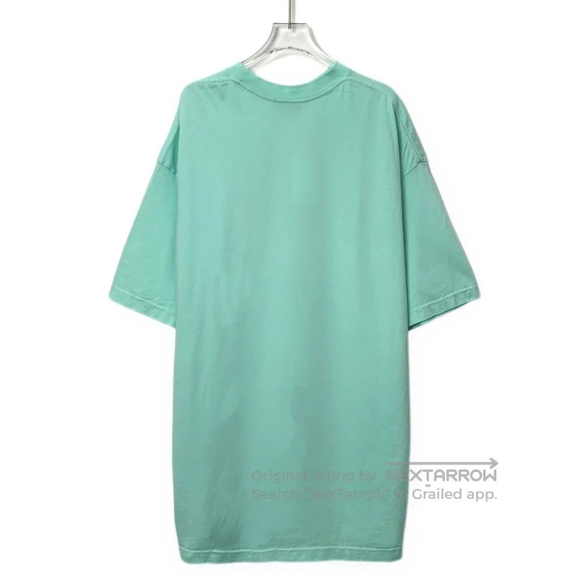 Balenciaga Oversized Green Short Sleeve T. Size US L / EU 52-54 / 3 - 2 Thumbnail