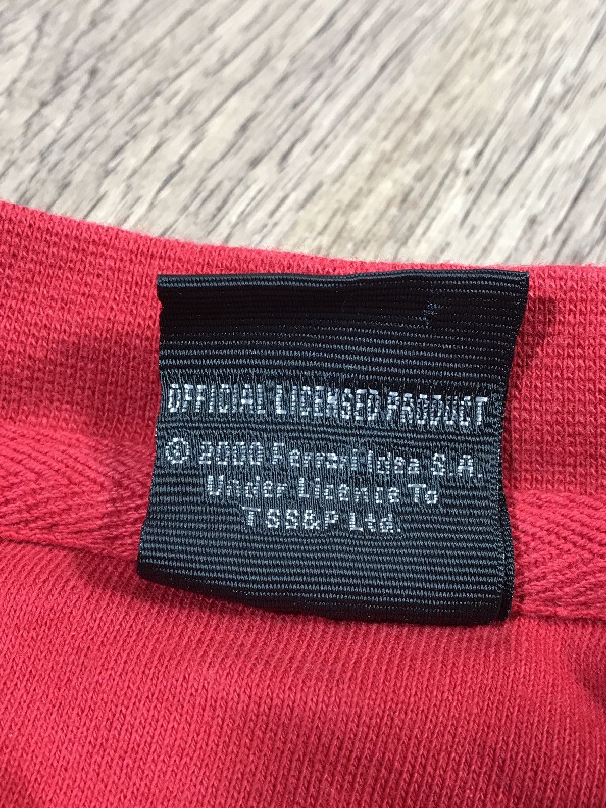 Ferrari × Vintage Vintage 2000s Ferrari Red Sweatshirt Size US M / EU 48-50 / 2 - 5 Thumbnail