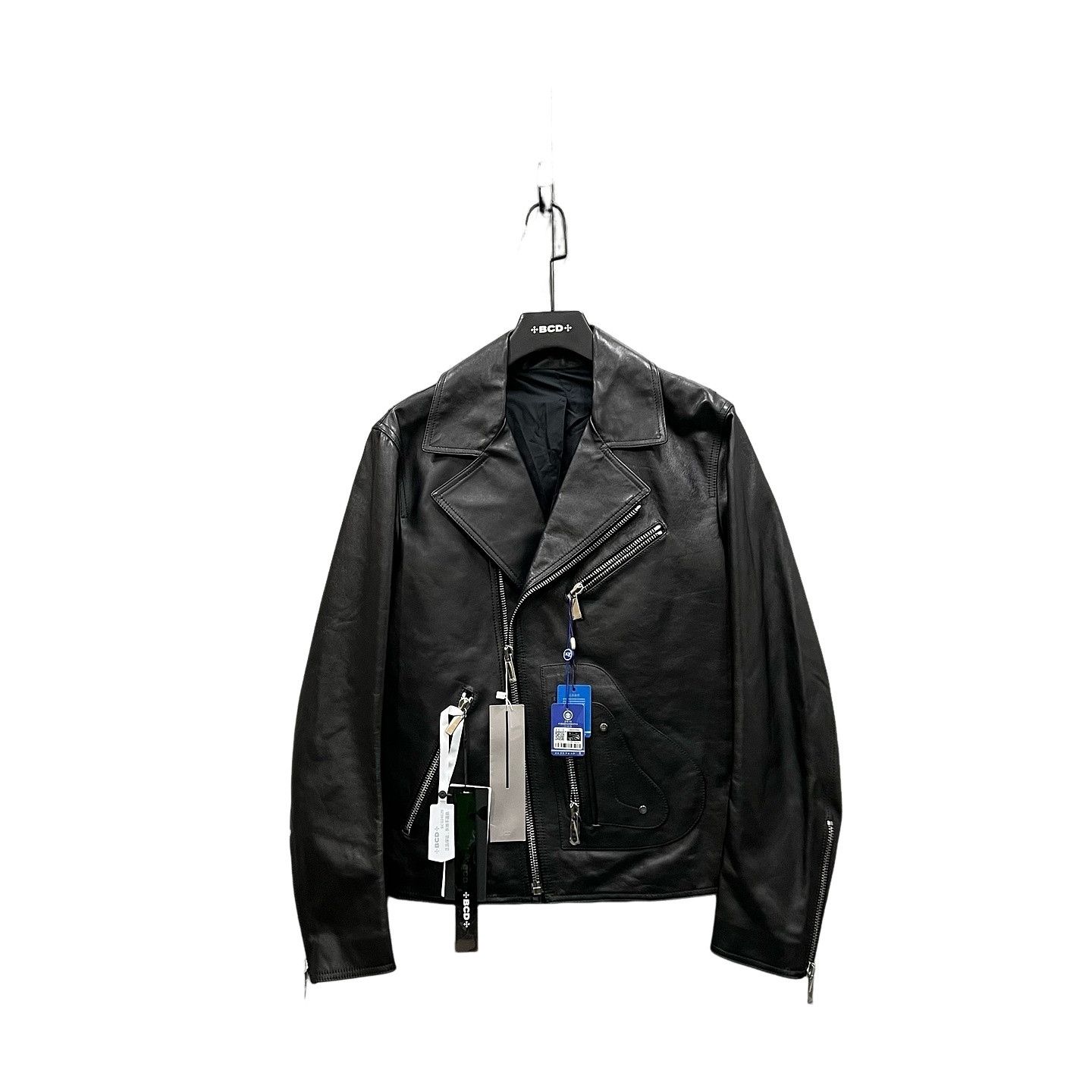Dior × Hedi Slimane S/S 2007 Runway Leather Multi-Zip Jacket (SS07