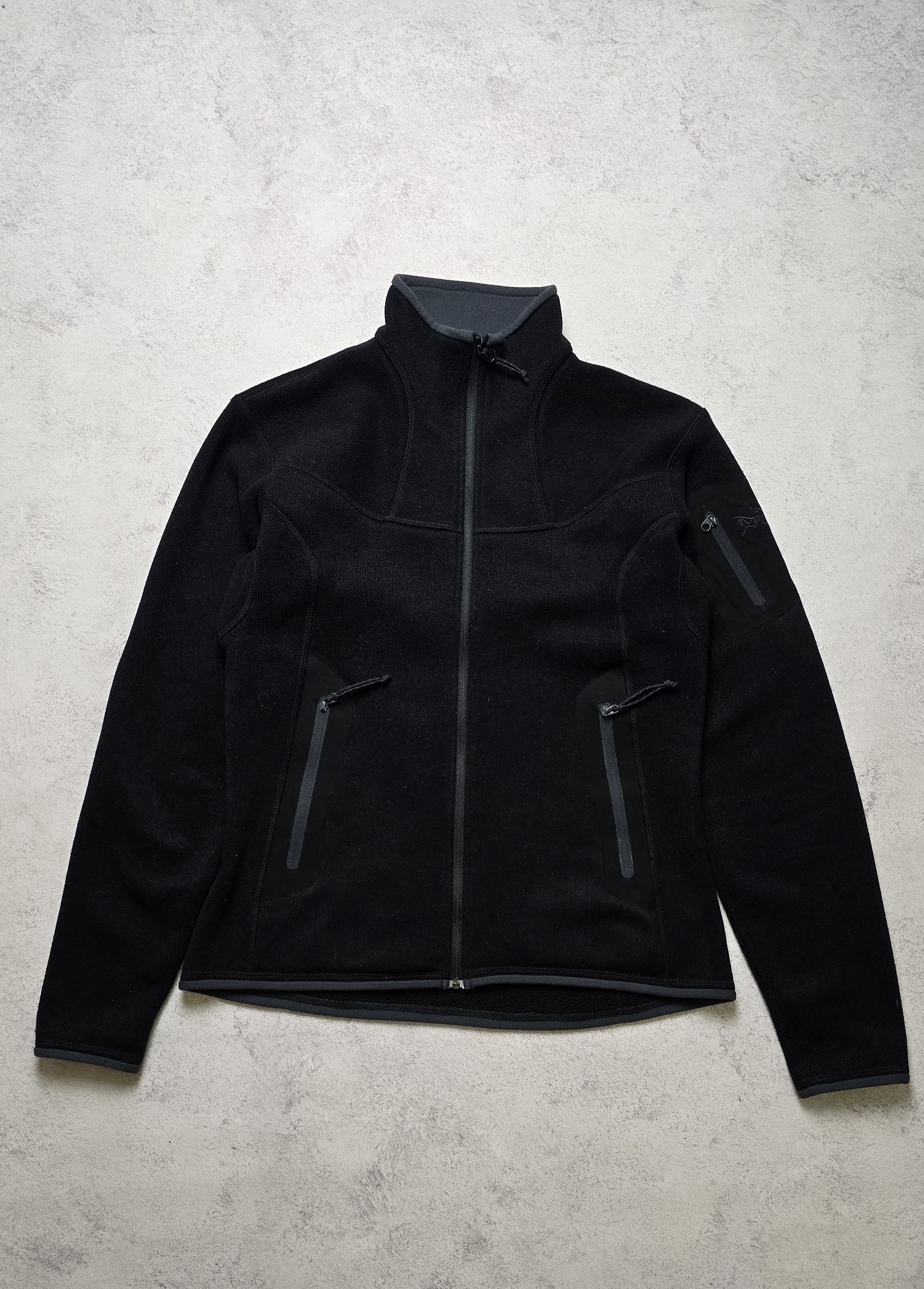 Arc'teryx Arc'teryx Covert Fleece Jacket Women’s M Black Full Zip Knit Size M / US 6-8 / IT 42-44 - 2 Thumbnail