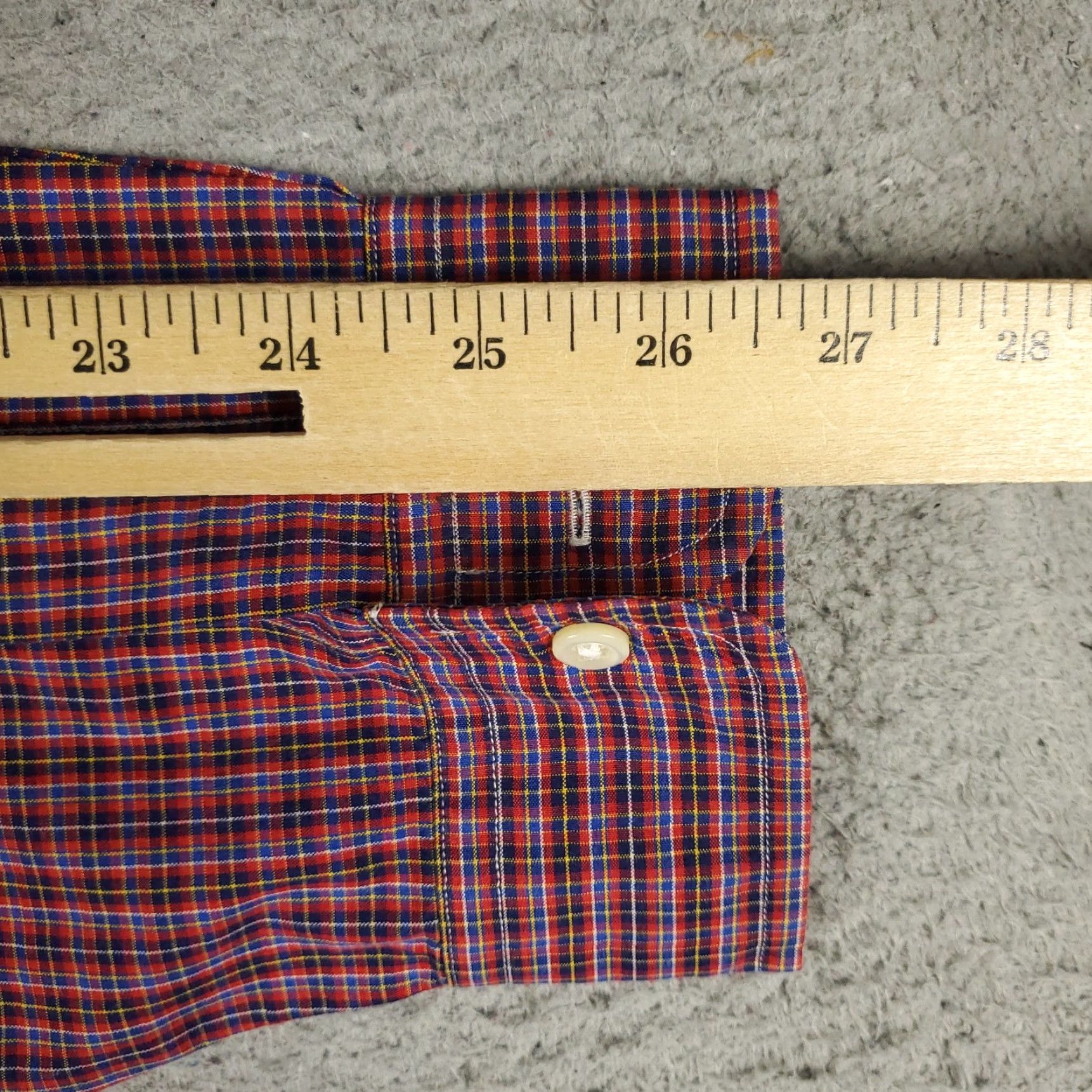 Ralph Lauren Ralph Lauren Shirt Mens XL Red Plaid Pony Casual Button Up Long Sleeve Shirt Size US XL / EU 56 / 4 - 7 Thumbnail