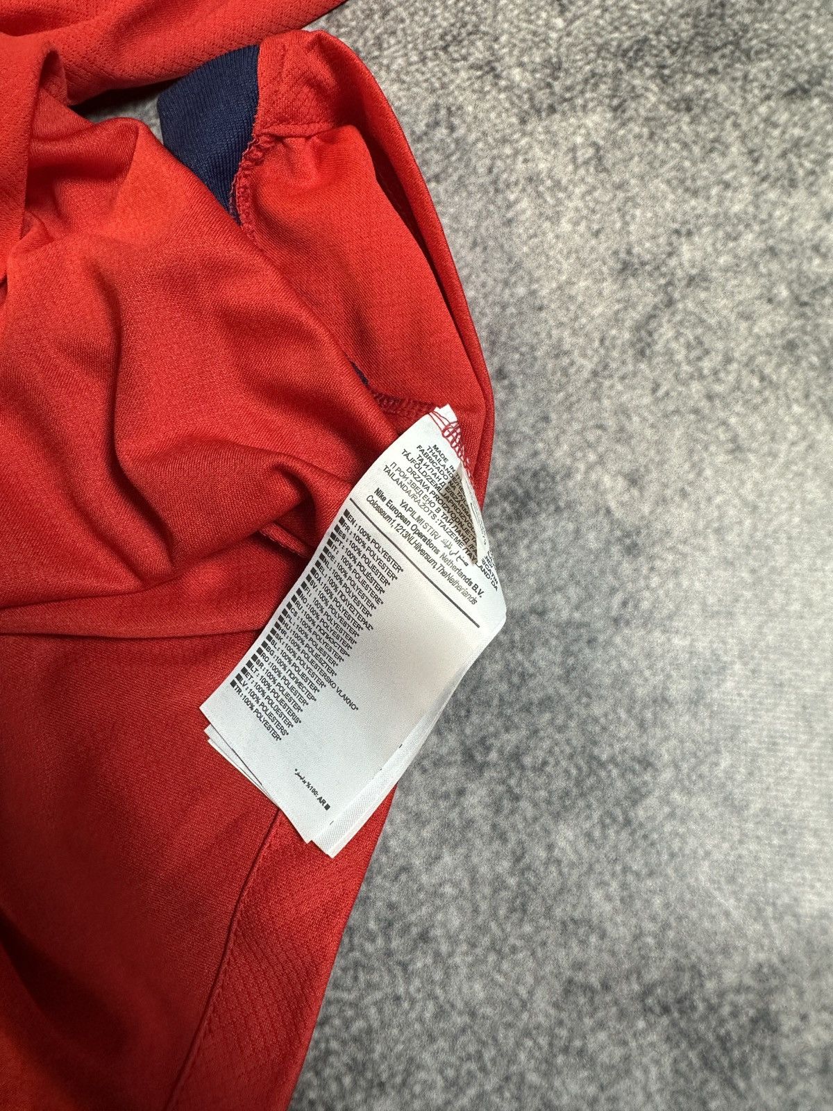 Nike Nike England Red Soccer Jersey Rare Style Playboi Carti XXL Size US XXL / EU 58 / 5 - 4 Thumbnail