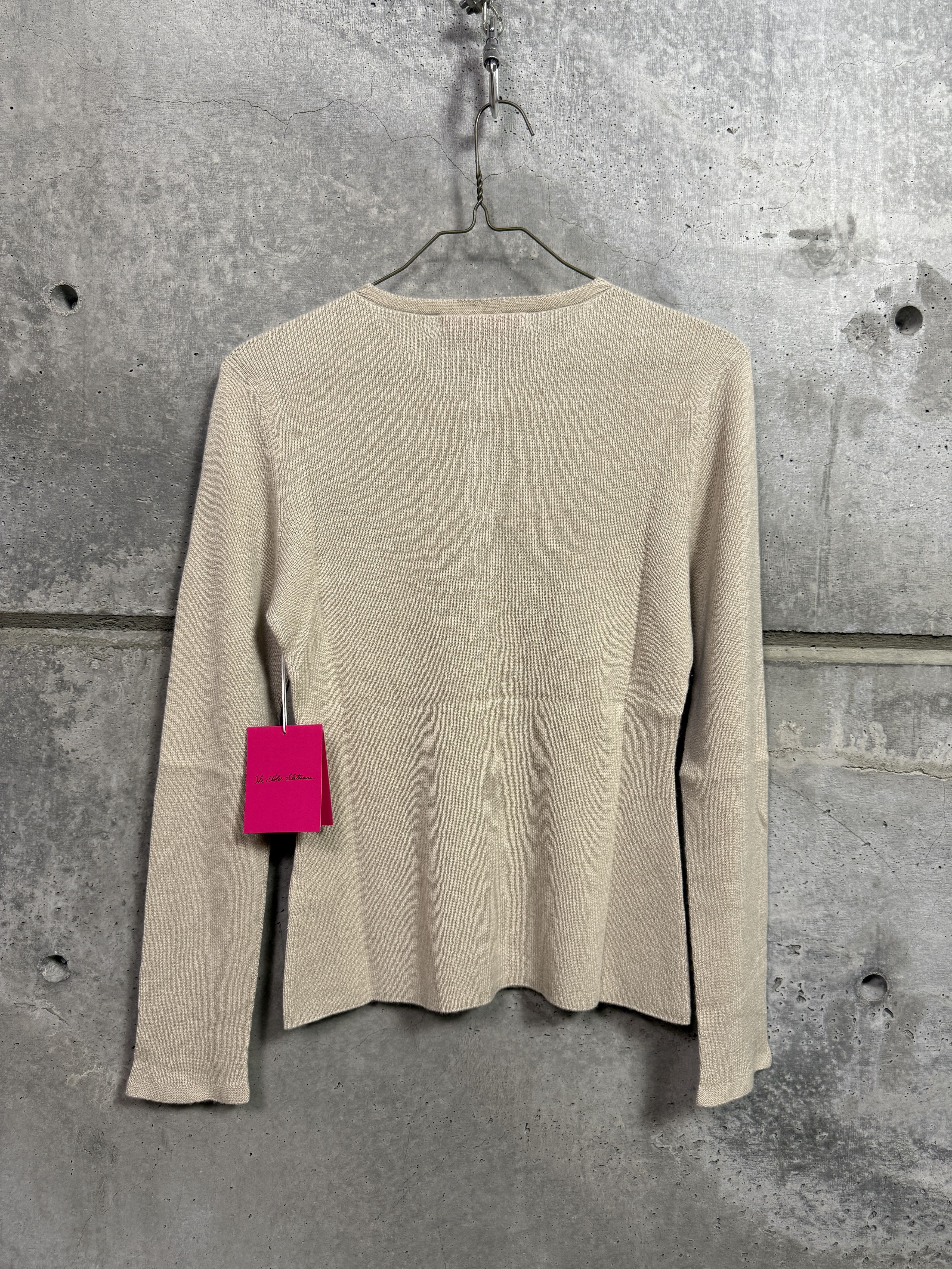 The Elder Statesman $1250 The Elder Statesman Oatmeal Delicash Cardigan Size M / US 6-8 / IT 42-44 - 6 Thumbnail