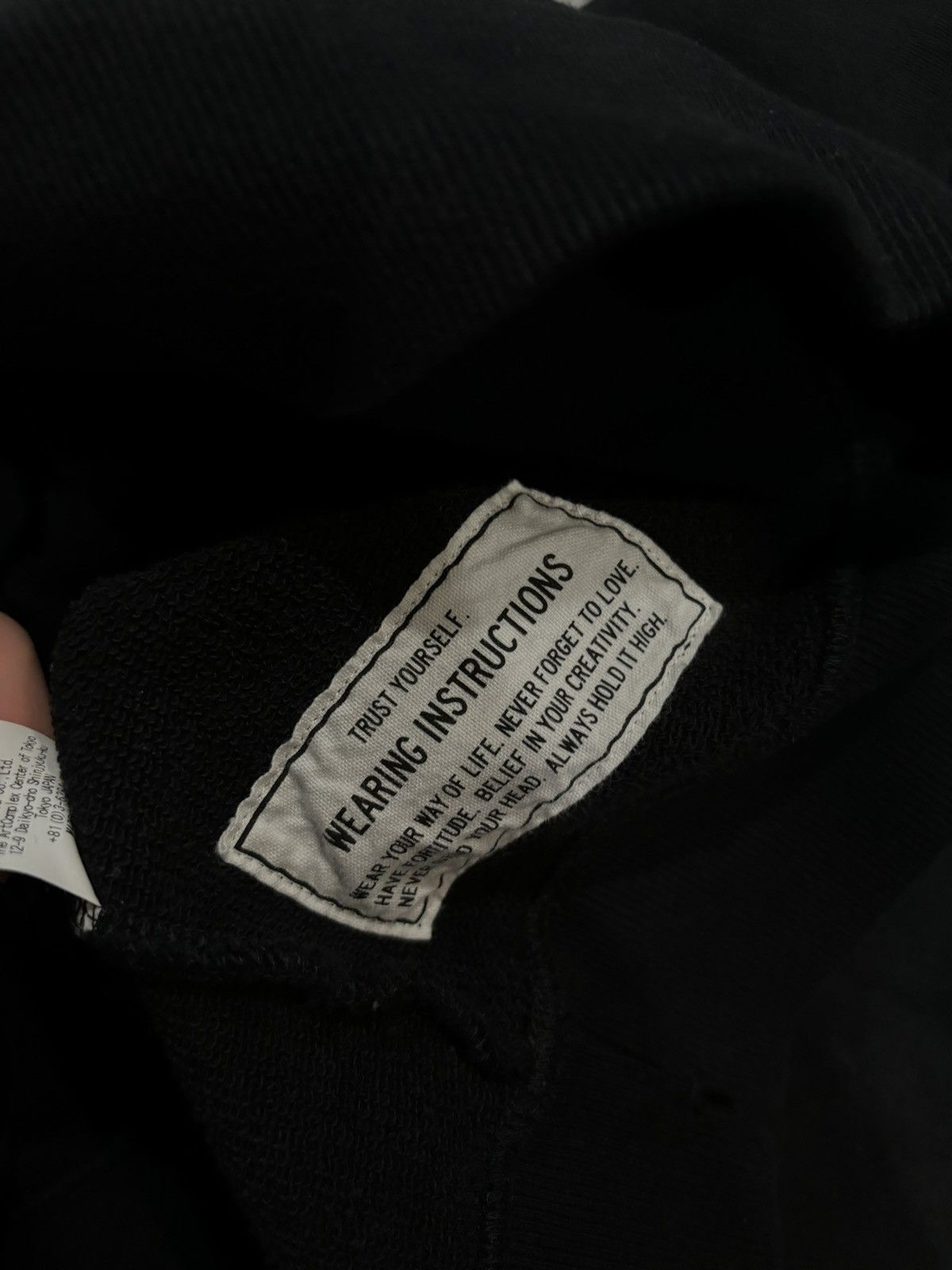 Maison MIHARA YASUHIRO MMY HOODIE black medium Size US M / EU 48-50 / 2 - 4 Thumbnail