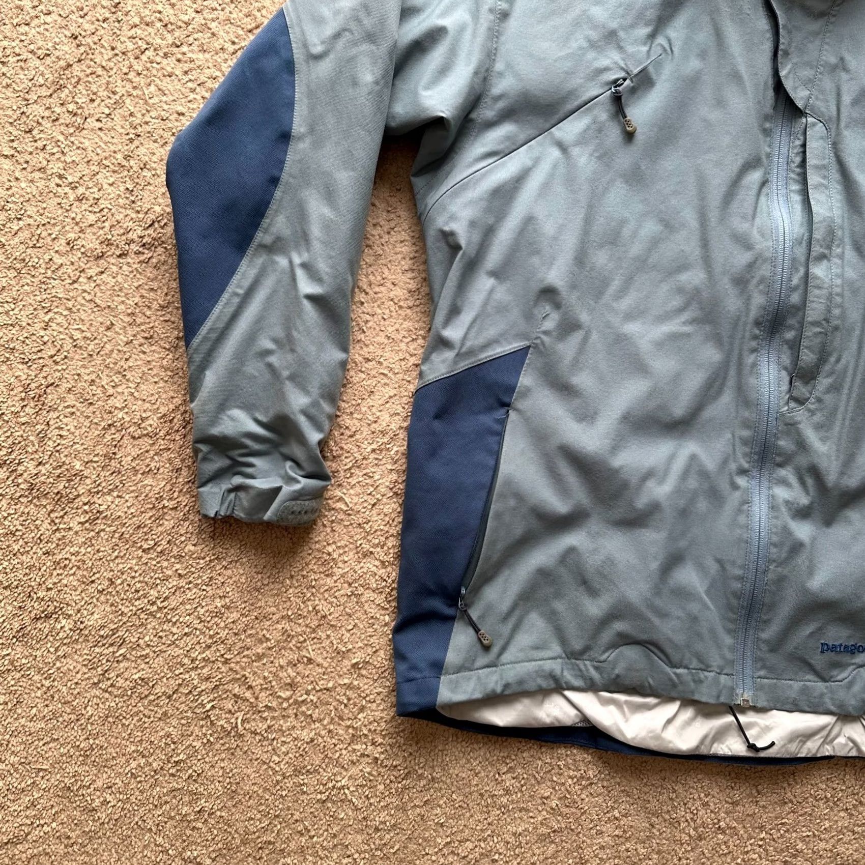 Patagonia Patagonia Jacket Mens Large Full Zip Blue Ski Snowboard Mock Neck *Stains* Size US L / EU 52-54 / 3 - 6 Thumbnail