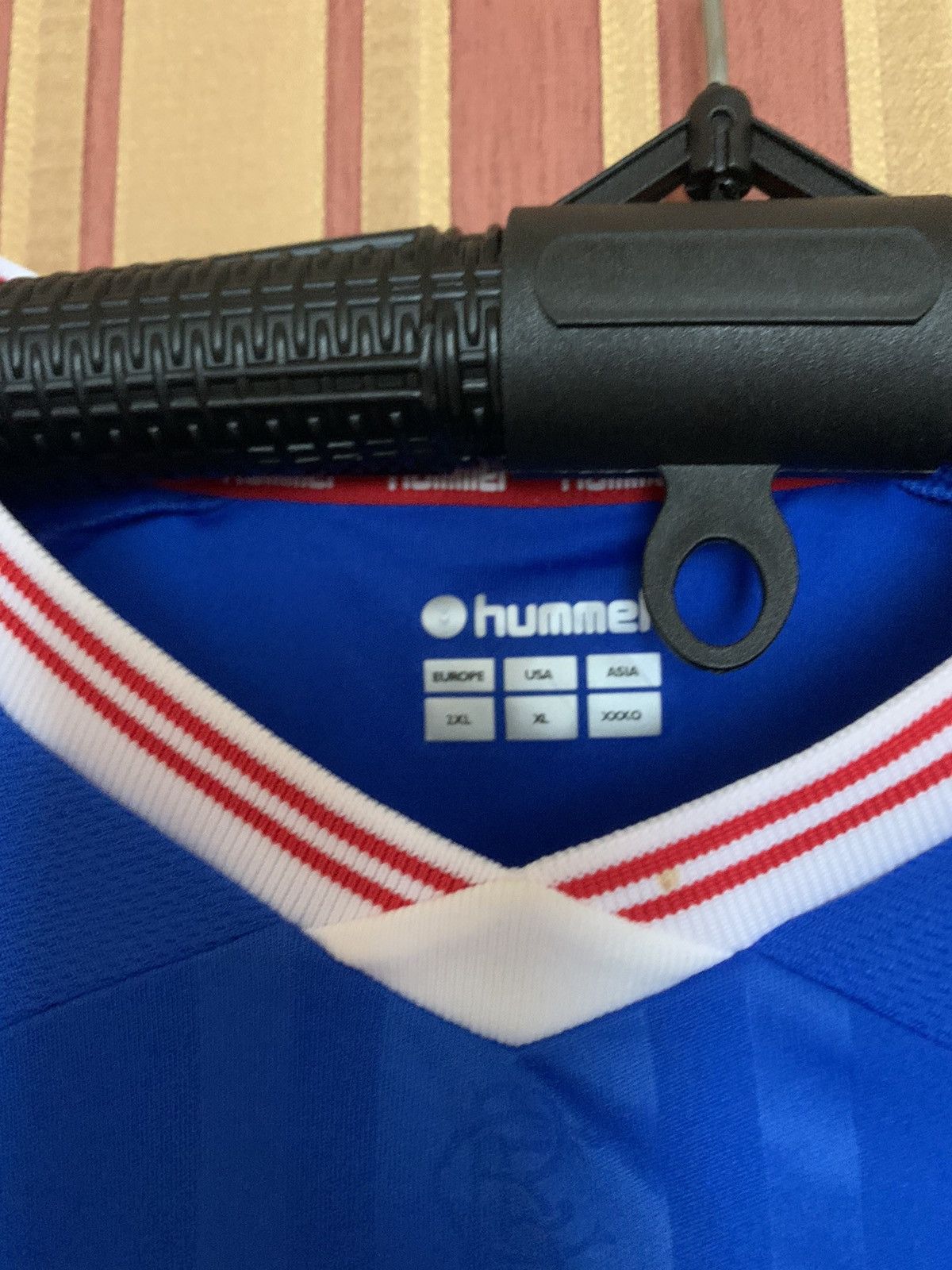 Hummel Rangers FC 2019 2020 Home Football Shirt Soccer Jersey Top Size US XXL / EU 58 / 5 - 6 Thumbnail