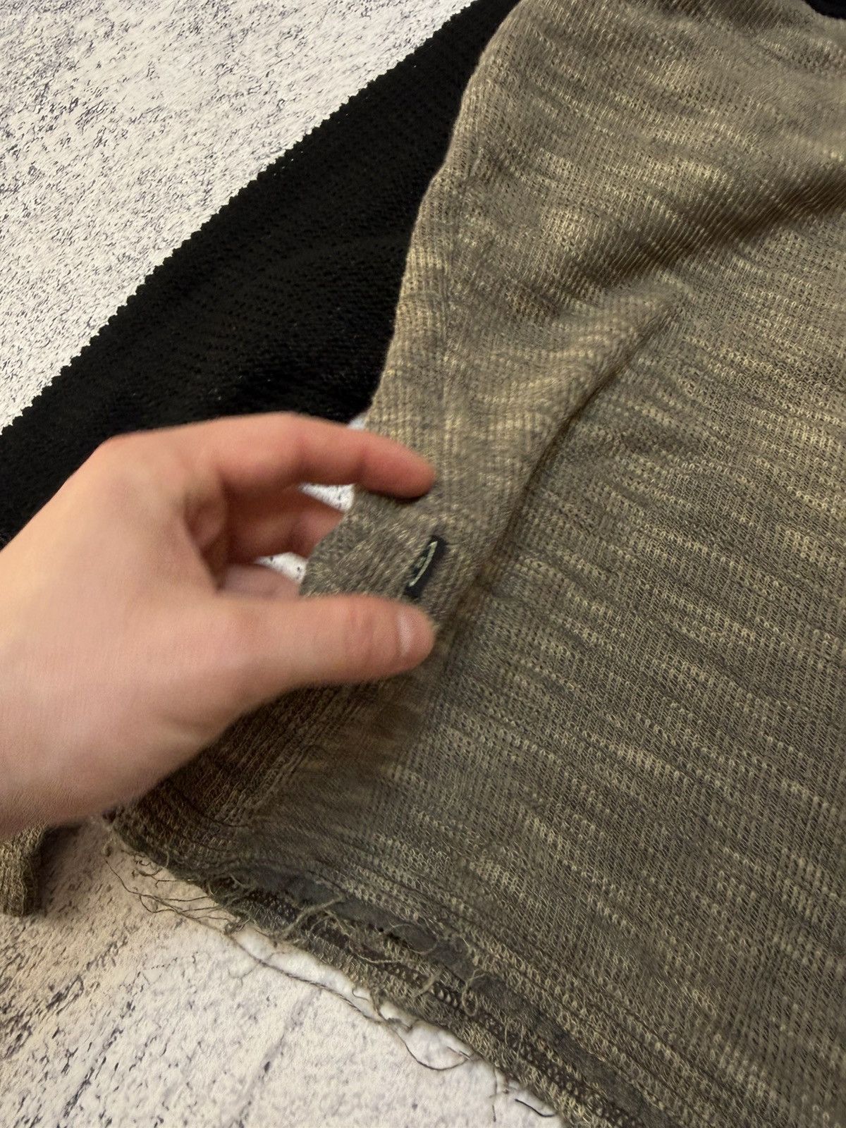 If Six Was Nine 00s Y2K Distressed Knit Sweater Opium Japanese Style Sweater Size S / US 4 / IT 40 - 7 Thumbnail