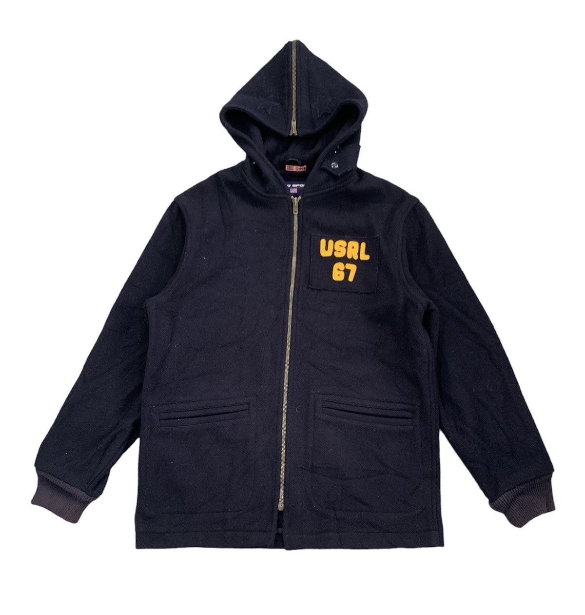 Ralph Lauren Polo Sport Ralph Lauren USRL 67 Wool Jacket Hoodie Size US M / EU 48-50 / 2 - 1 Thumbnail