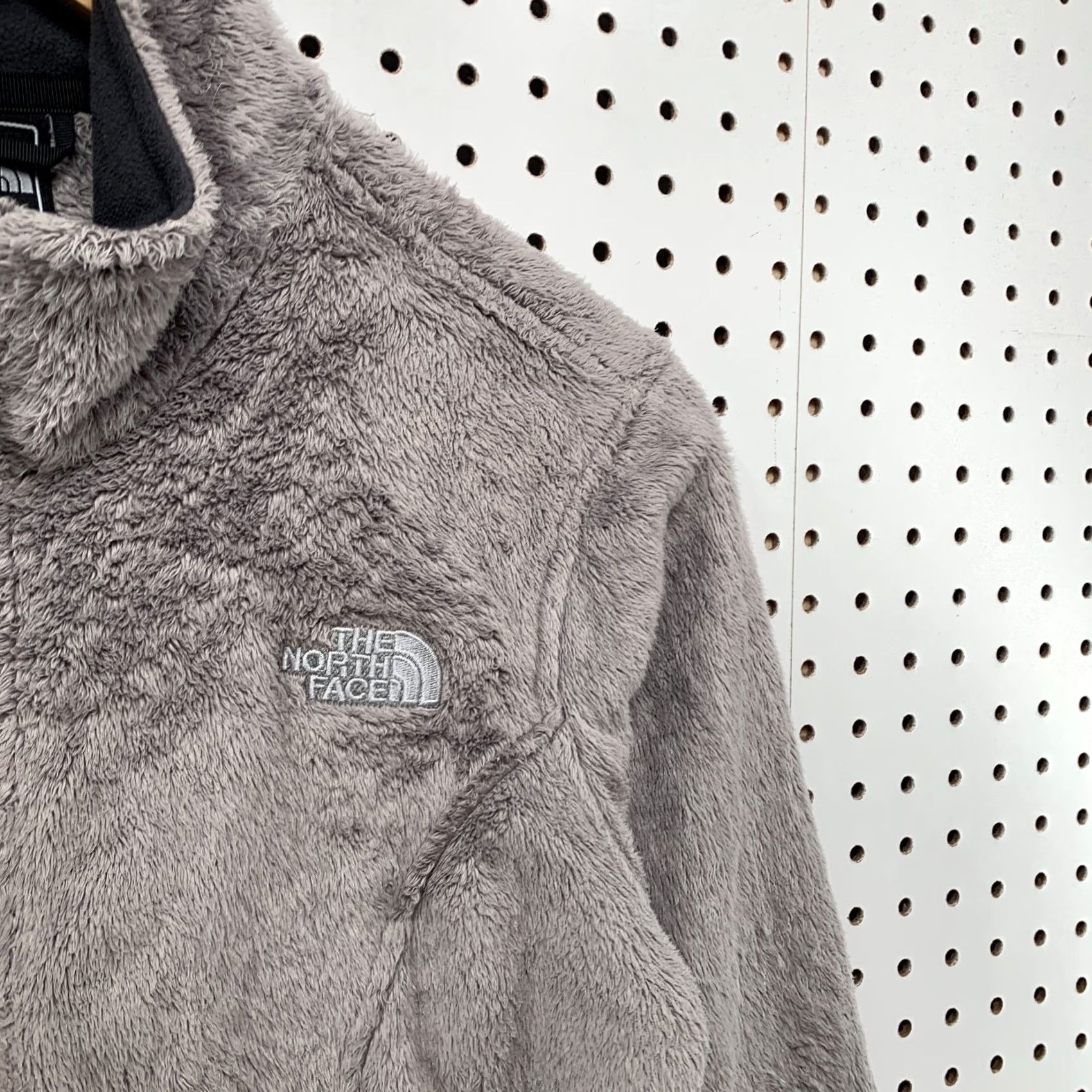 The North Face The North Face Oso Jacket Womens Medium Gray Sherpa Fleece Soft 19x26.5 Size M / US 6-8 / IT 42-44 - 7 Thumbnail