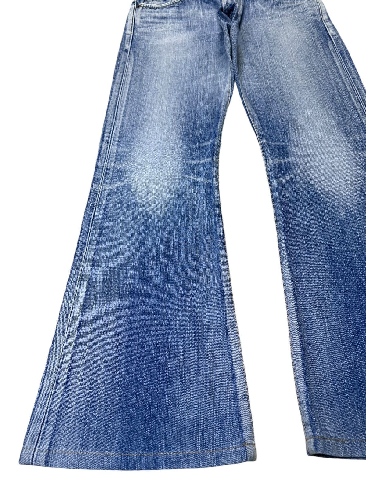 Edwin × Japanese Brand Vintage Japanese Edwin 503 Faded Wash Bootcut Flare Jeans Size 30" / US 8 / IT 44 - 6 Thumbnail