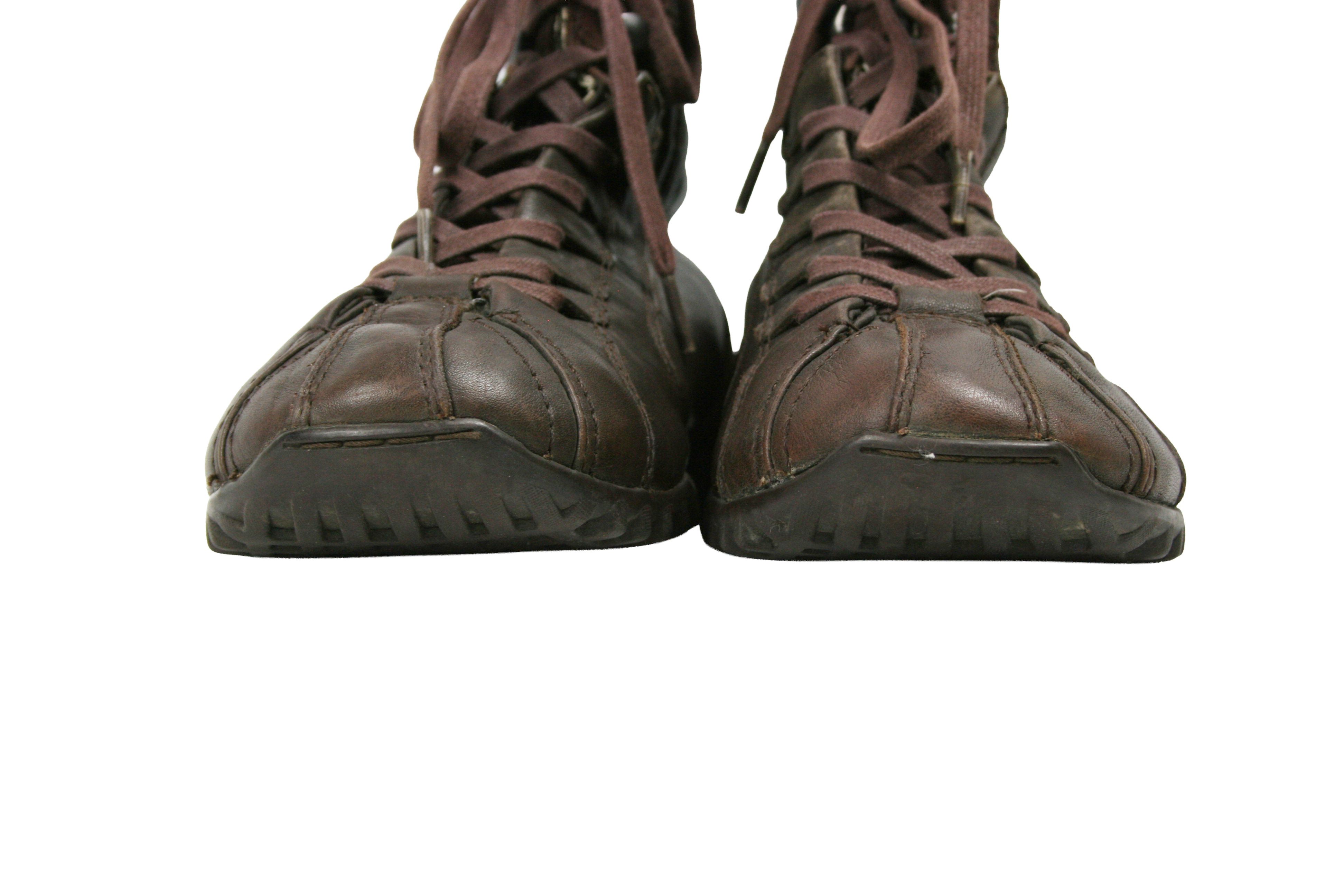 Diesel 00S Rokker Y2K Avant Garde Grunge Boots Vintage Size US 8 / EU 41 - 4 Thumbnail