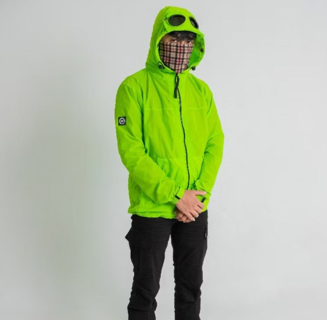 Japanese Brand 💥Casual Lens green highlight hoodie jacket Size US M / EU 48-50 / 2 - 3 Thumbnail