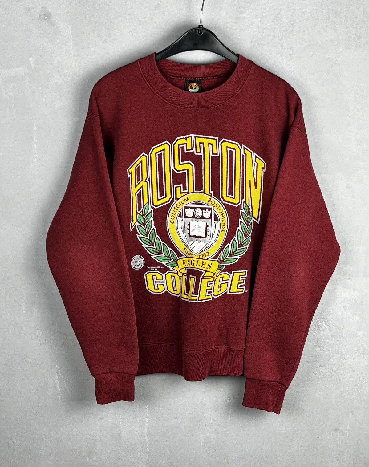 Other Vintage Boston University Sweatshirt USA Size US L / EU 52-54 / 3 - 6 Thumbnail
