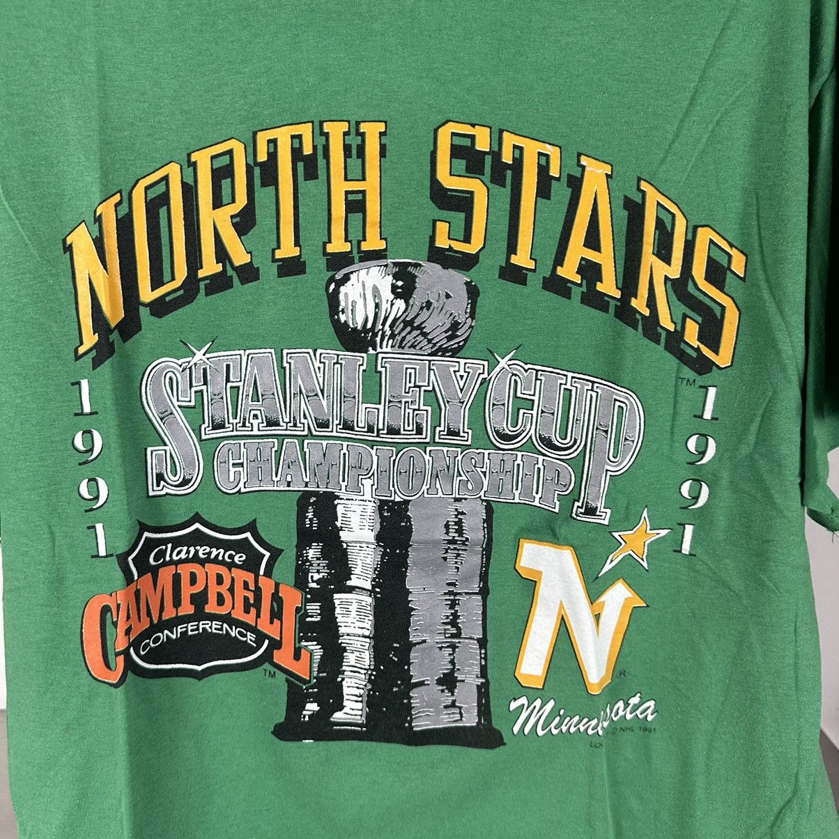 Logo 7 × NHL × Vintage Vintage 1991 Minnesota North Stars Championship NHL T-shirt Size US XL / EU 56 / 4 - 3 Thumbnail