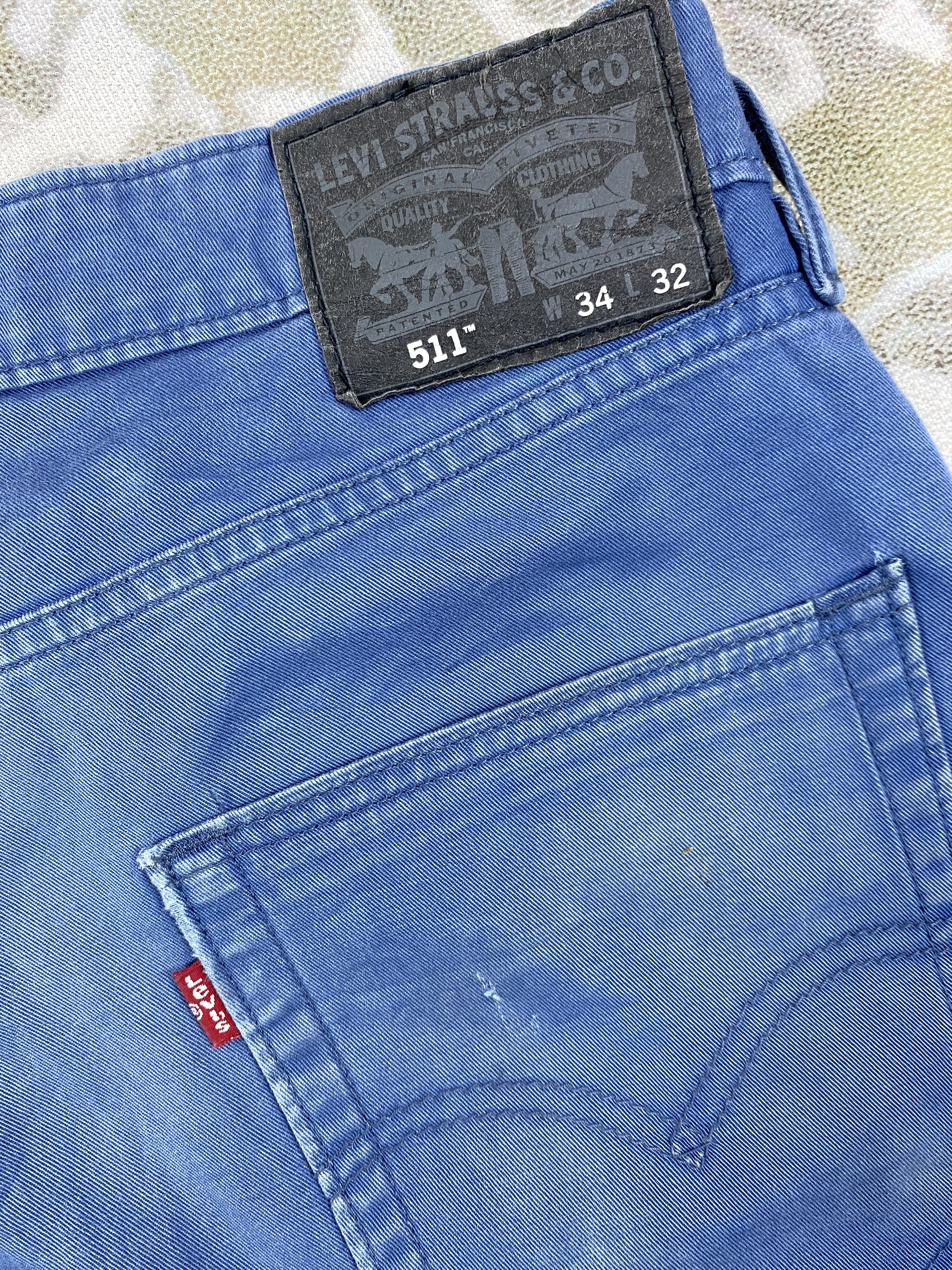 Levi's Levi's 511 Blue Jeans 34x30 -JN299 Size US 34 / EU 50 - 13 Thumbnail