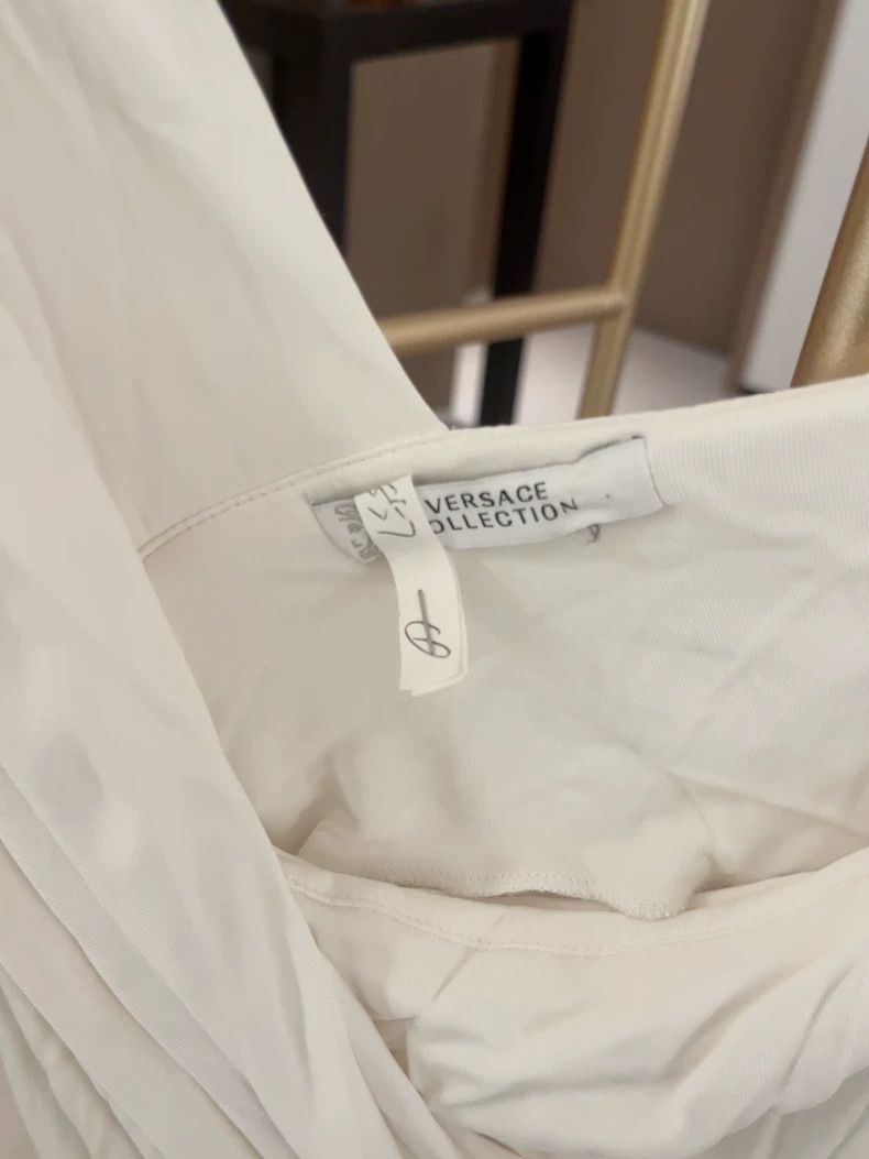 Versace Versace White slit dress Size XS / US 0-2 / IT 36-38 - 3 Thumbnail