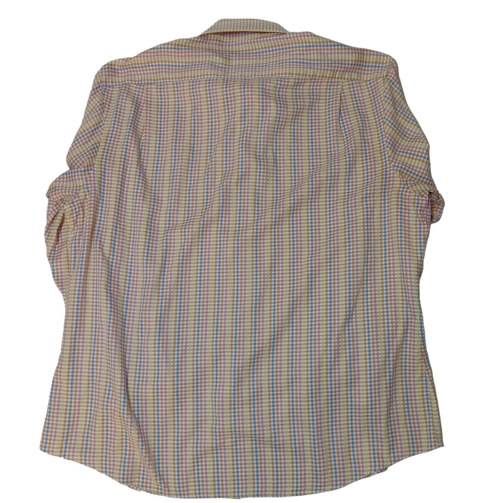 Johnston & Murphy Johnston & Murphy Shirt XL Todd Buckner Mens Button Up Plaid Size US XL / EU 56 / 4 - 2 Thumbnail
