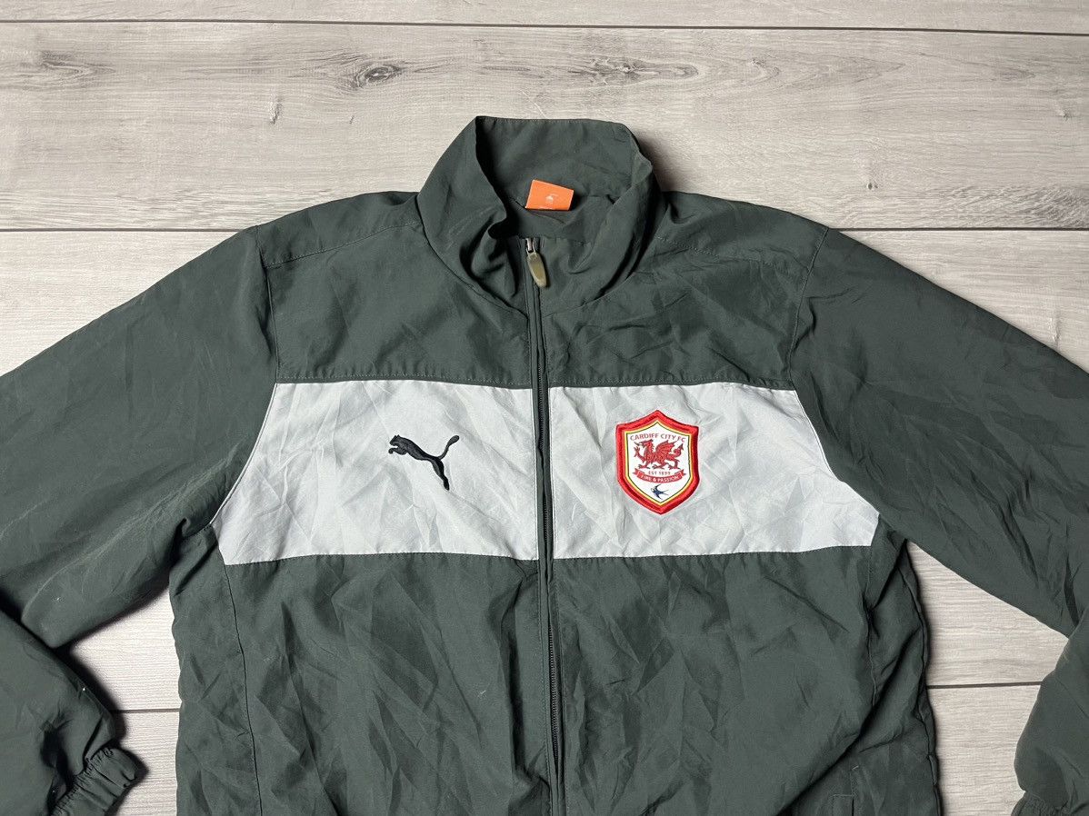Puma Vintage Puma track jacket Cardiff city fc soccer size Large Size US L / EU 52-54 / 3 - 3 Thumbnail
