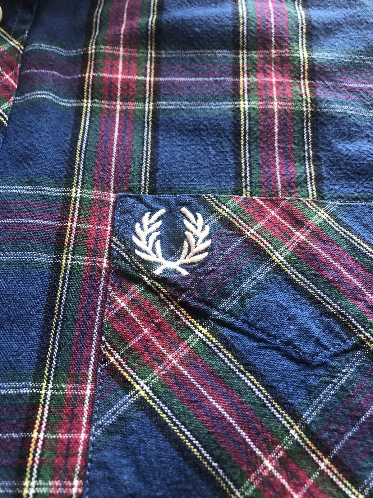 Fred Perry RARE FRED PERRY VINTAGE QUALITY BUTTON UP SHIRT Size US S / EU 44-46 / 1 - 2 Thumbnail