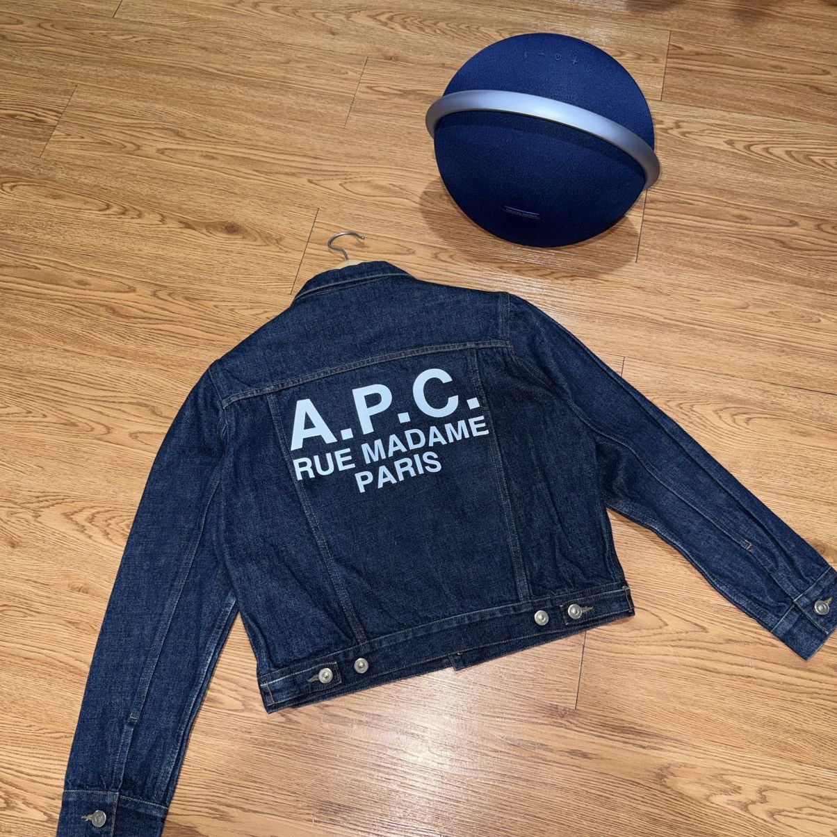 A.P.C. APC denim jacket rare item Size M / US 6-8 / IT 42-44 - 2 Thumbnail