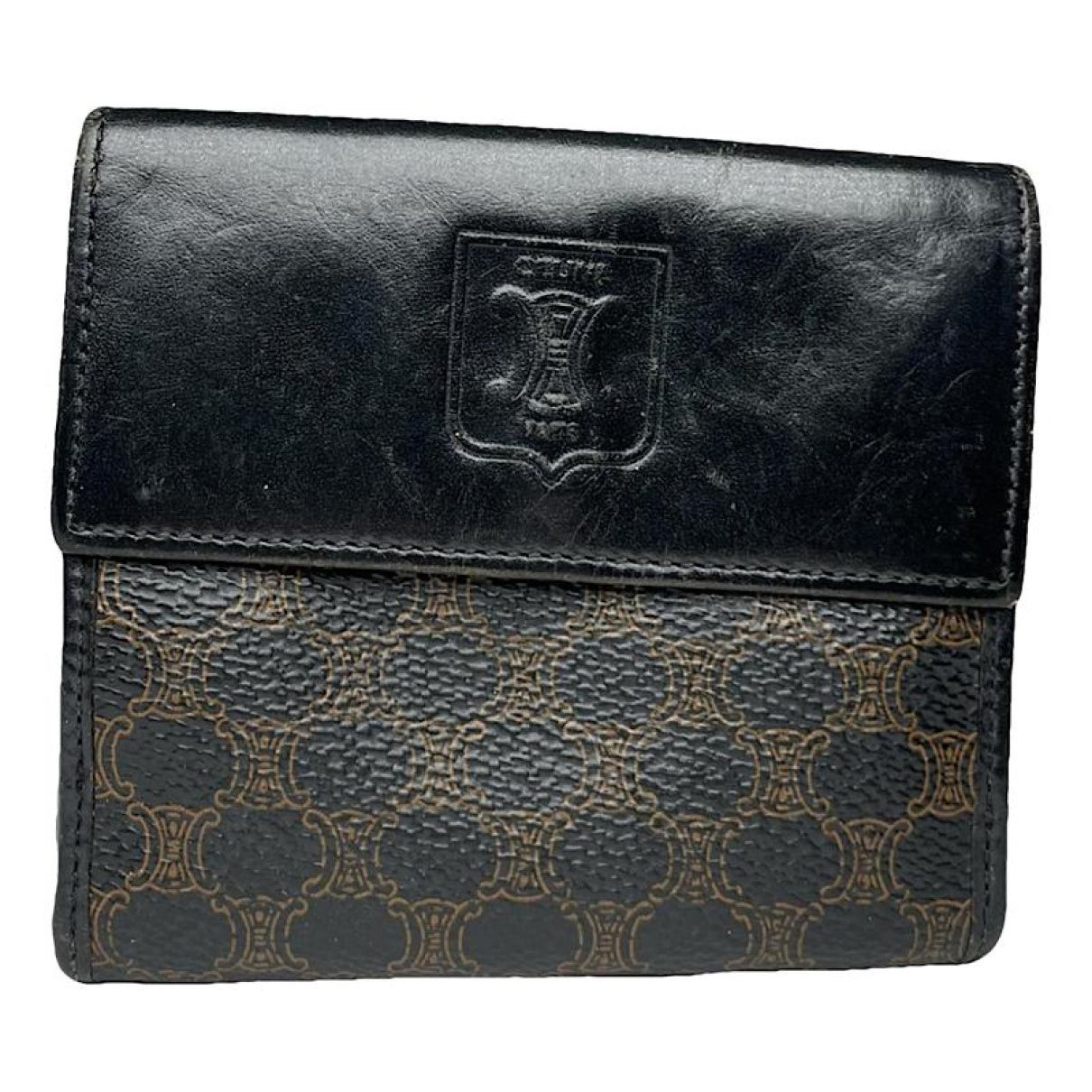 Celine Triomphe Black Leather Wallet Size ONE SIZE - 1 Thumbnail