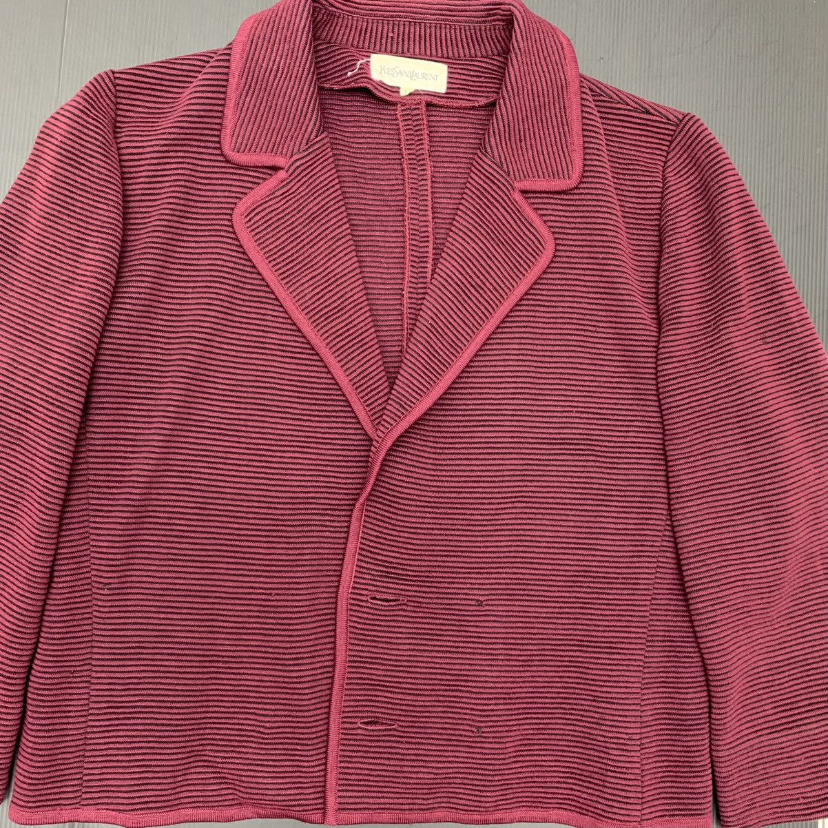 Yves Saint Laurent Vintage YSL Jacket Size L / US 10 / IT 46 - 3 Thumbnail