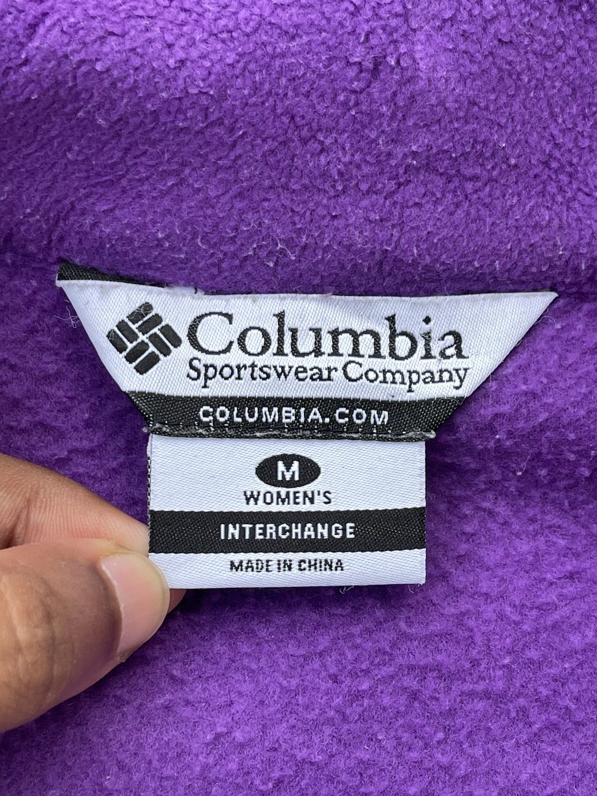 Columbia Columbia Interchange Women's Fleece Sweater Jacket Zip Up Size M / US 6-8 / IT 42-44 - 11 Thumbnail