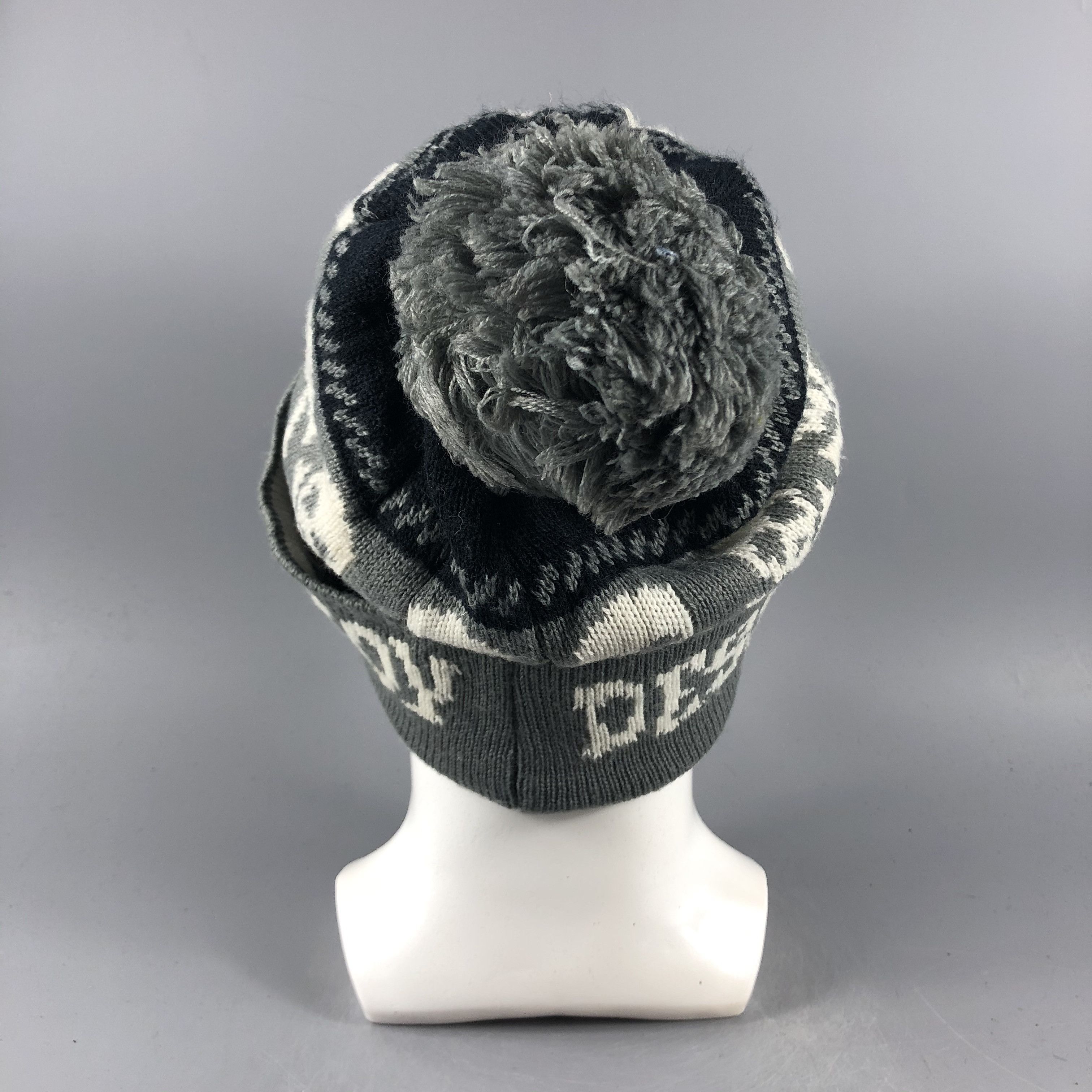 Vintage Vintage Skull Destroy Beanie Snow Hat Snow Cap -D008 Size ONE SIZE - 3 Thumbnail