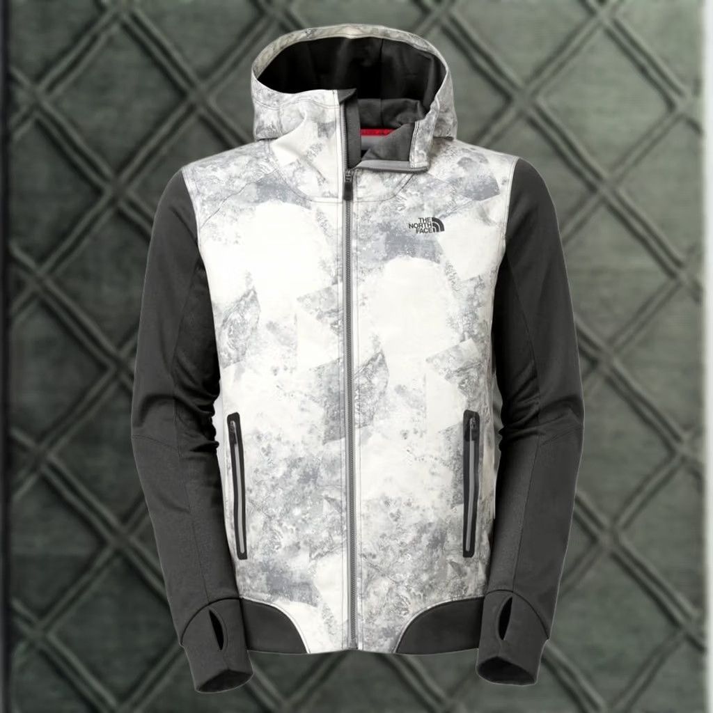The North Face The North Face Kilowatt Jacket Hoodie LTD EDT White Marble Mens Large Size US L / EU 52-54 / 3 - 1 Thumbnail
