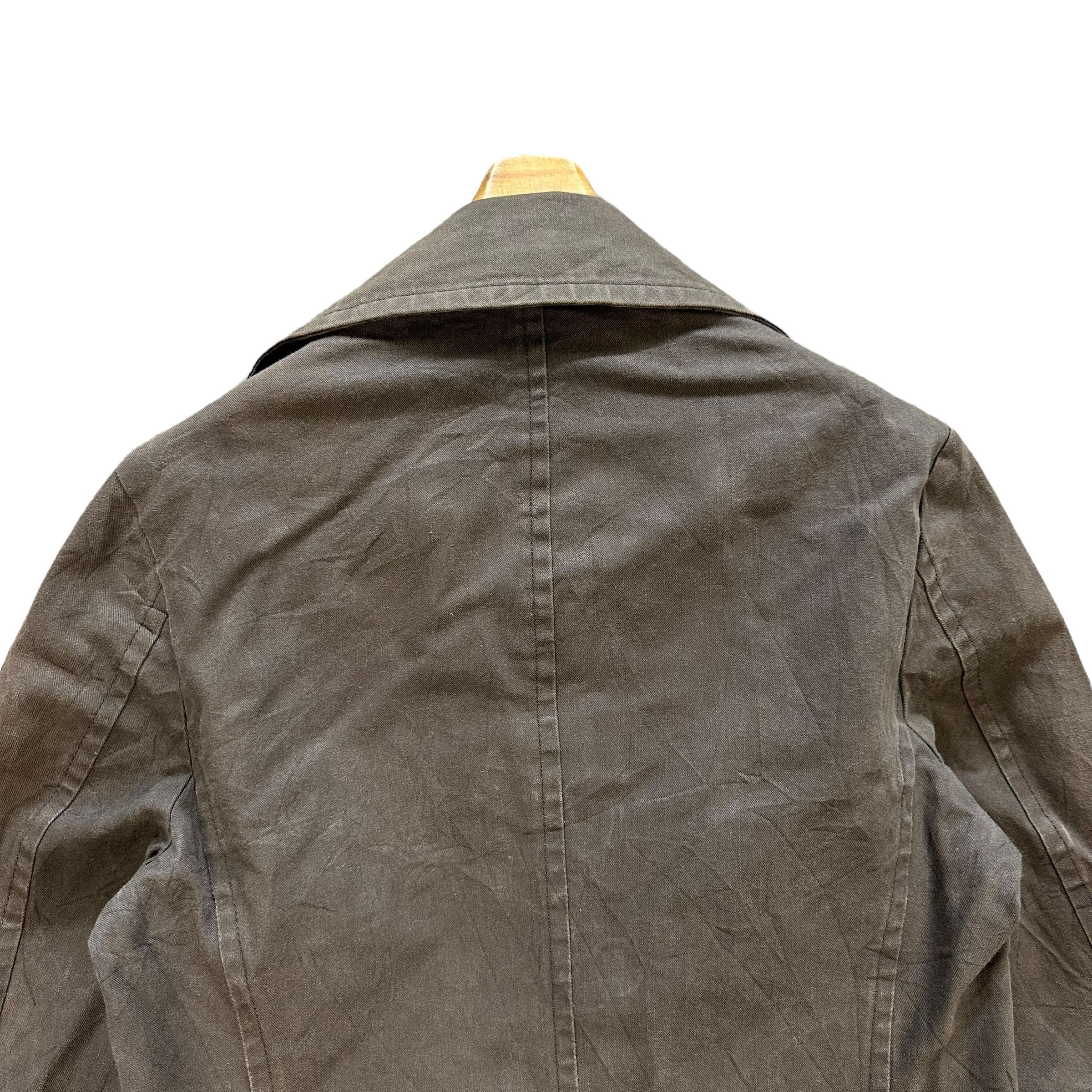 Y's Y's Single Button Trench Coat Jacket Avant Garde #A51-1184 Size US L / EU 52-54 / 3 - 15 Thumbnail