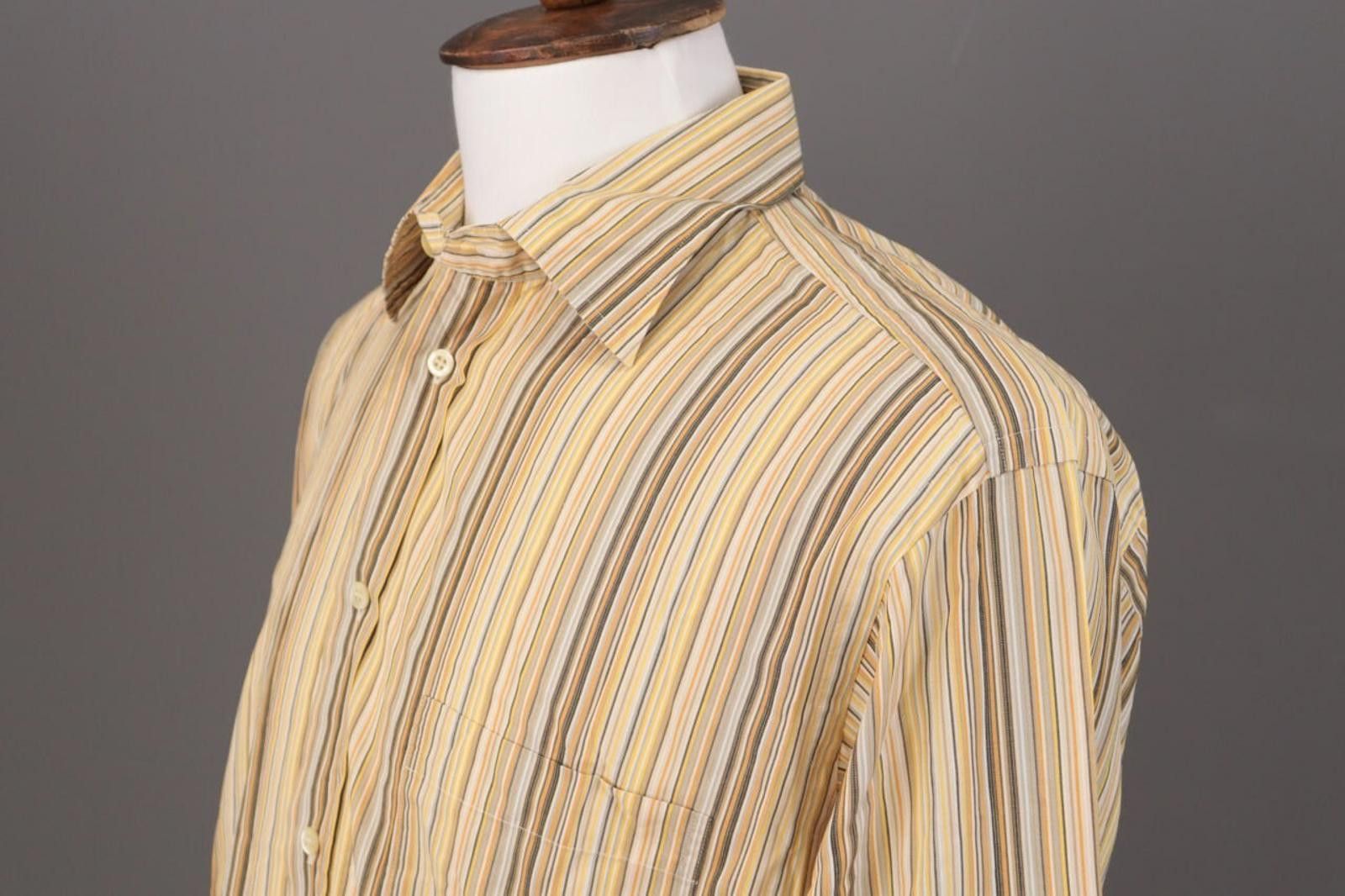 Ermenegildo Zegna Zegna Sport Multicolor Striped Button Down Shirt Size XL Size US XL / EU 56 / 4 - 10 Thumbnail