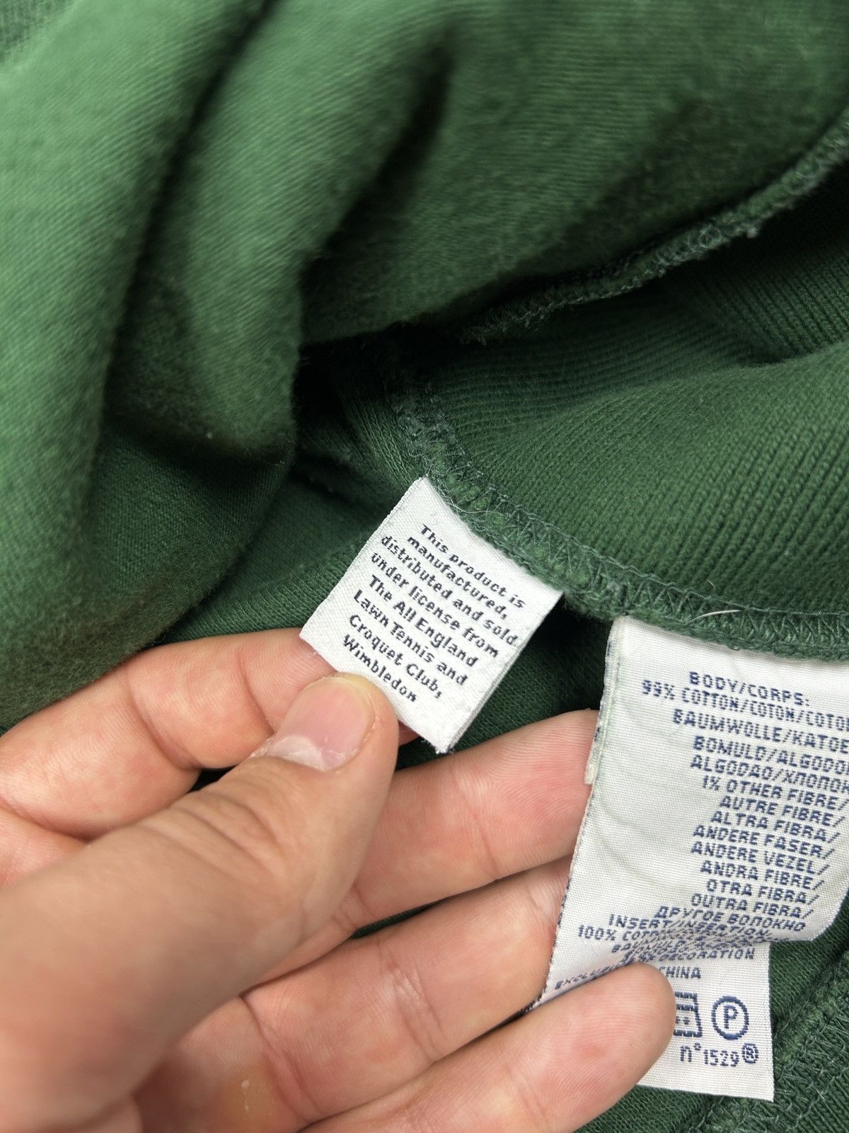 Designer × Polo Ralph Lauren × Vintage Vintage Polo Ralph Lauren 90’s Y2K Style 1/3 Zip Sweatshirt Size US XL / EU 56 / 4 - 13 Thumbnail